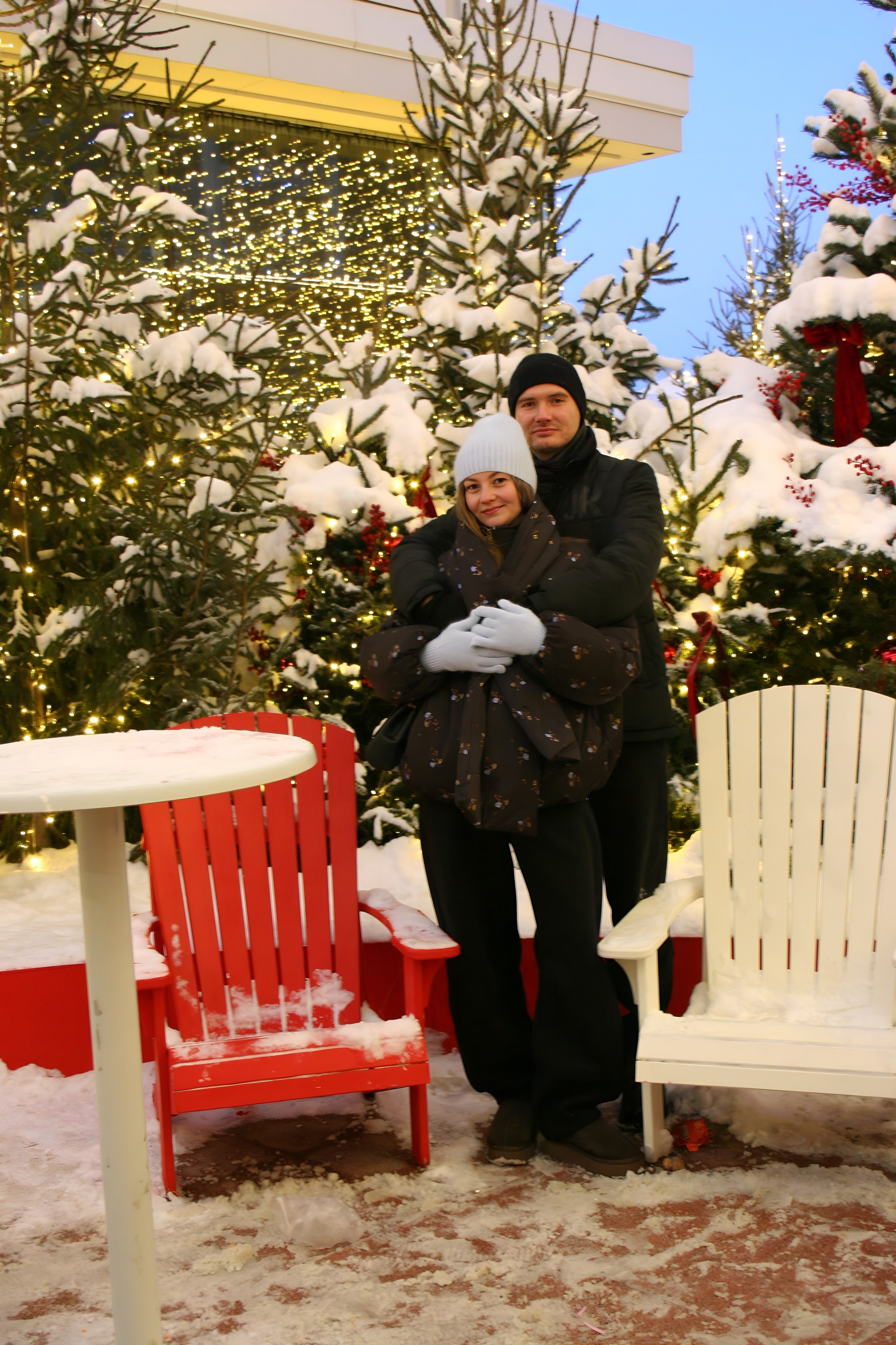 Роман и Настя в Москве. Креативный фотограф