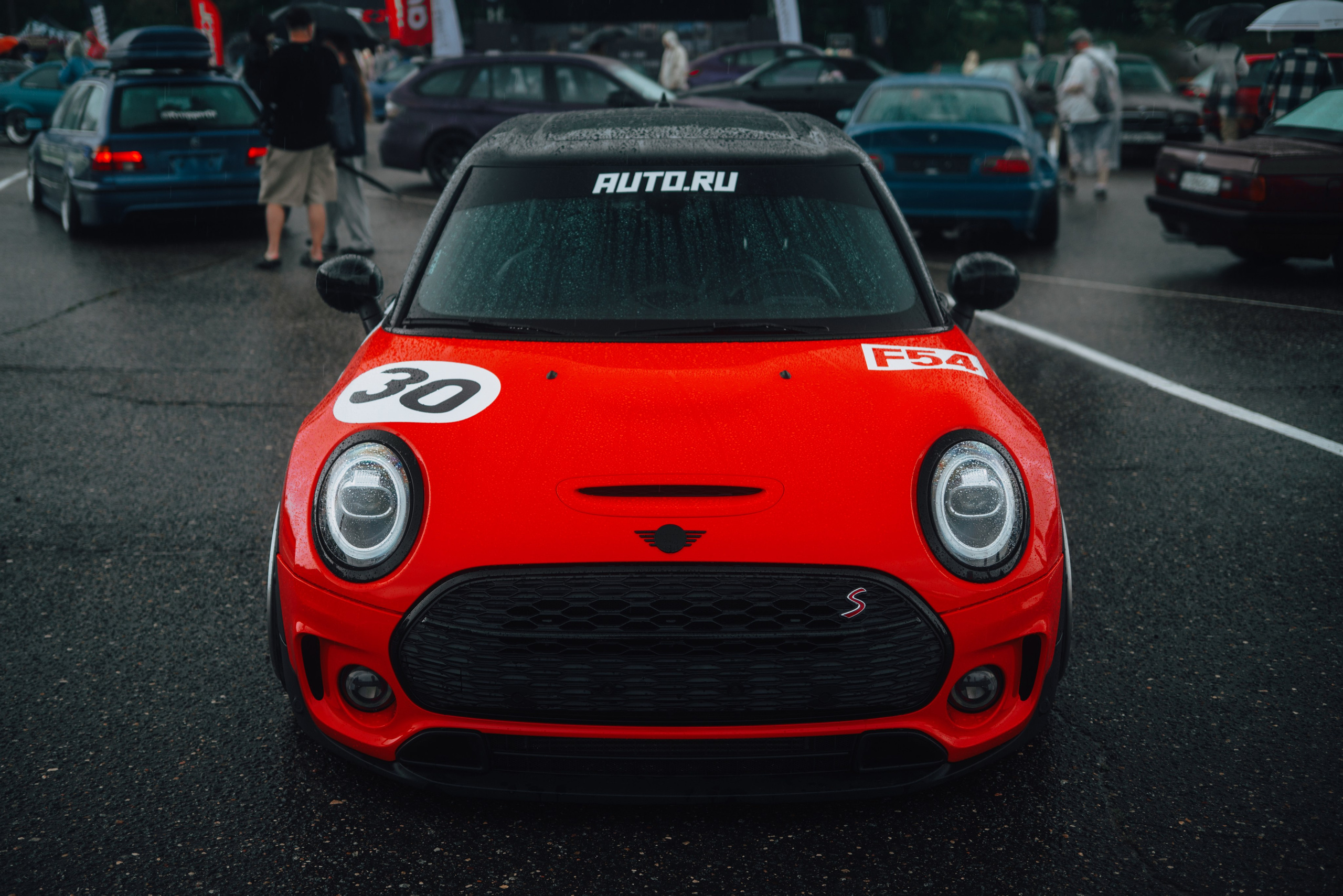Mini Clubman Auto.ru & Resource Stickers. DeLorein