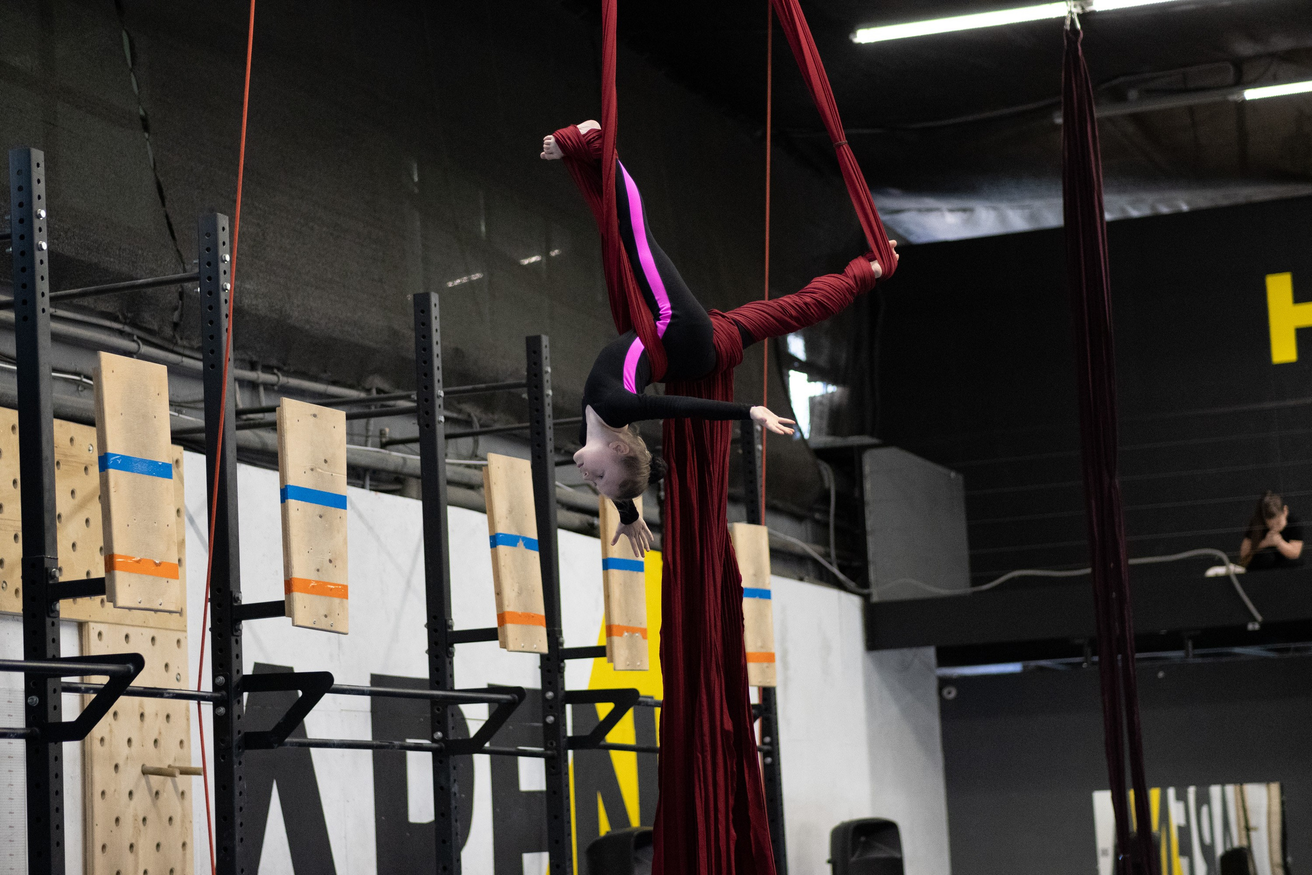 Внутриклубные соревнования по воздушной гимнастике 02.04.23