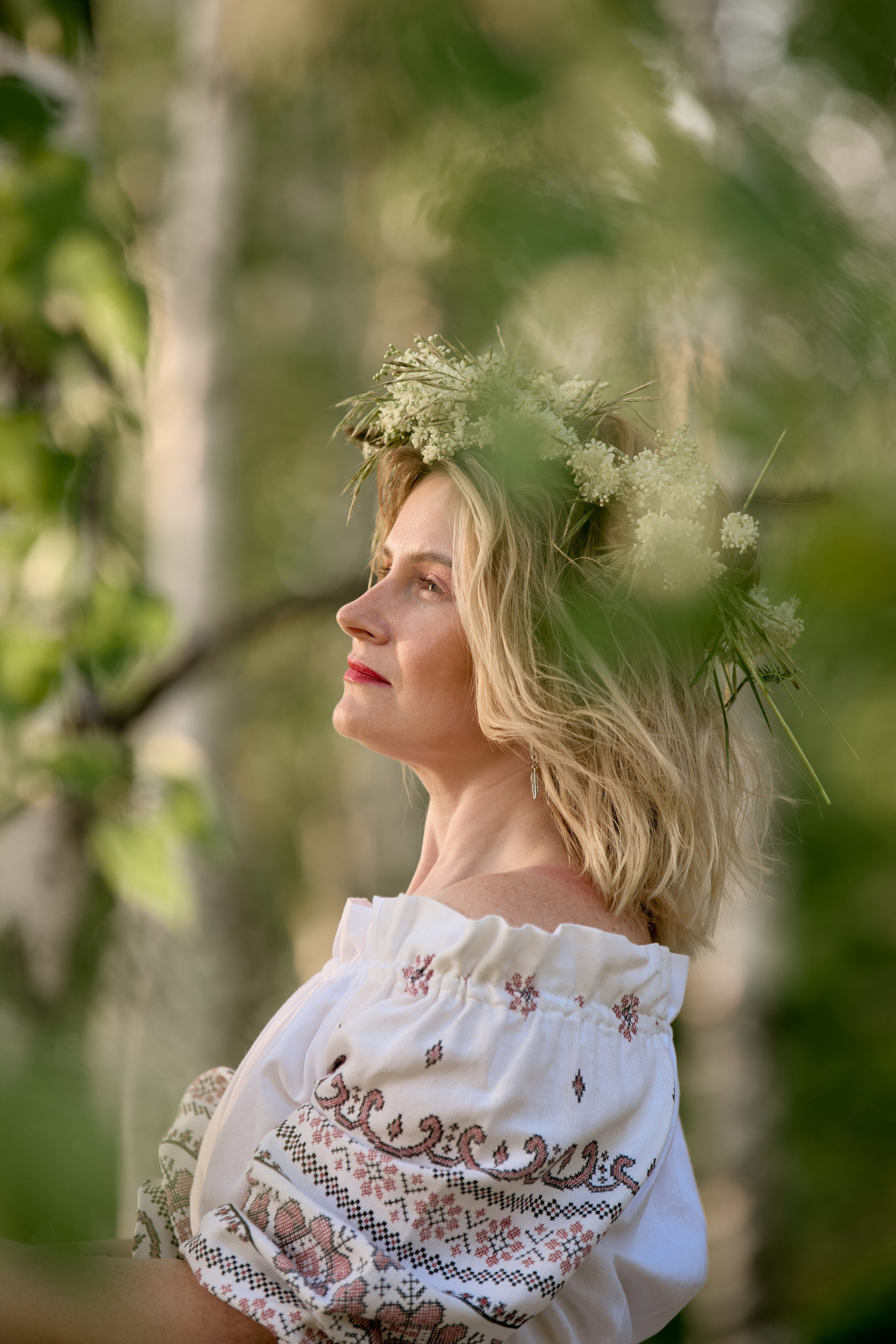 Фотосессия в роще для группы девушек. Фотограф в Дивеево