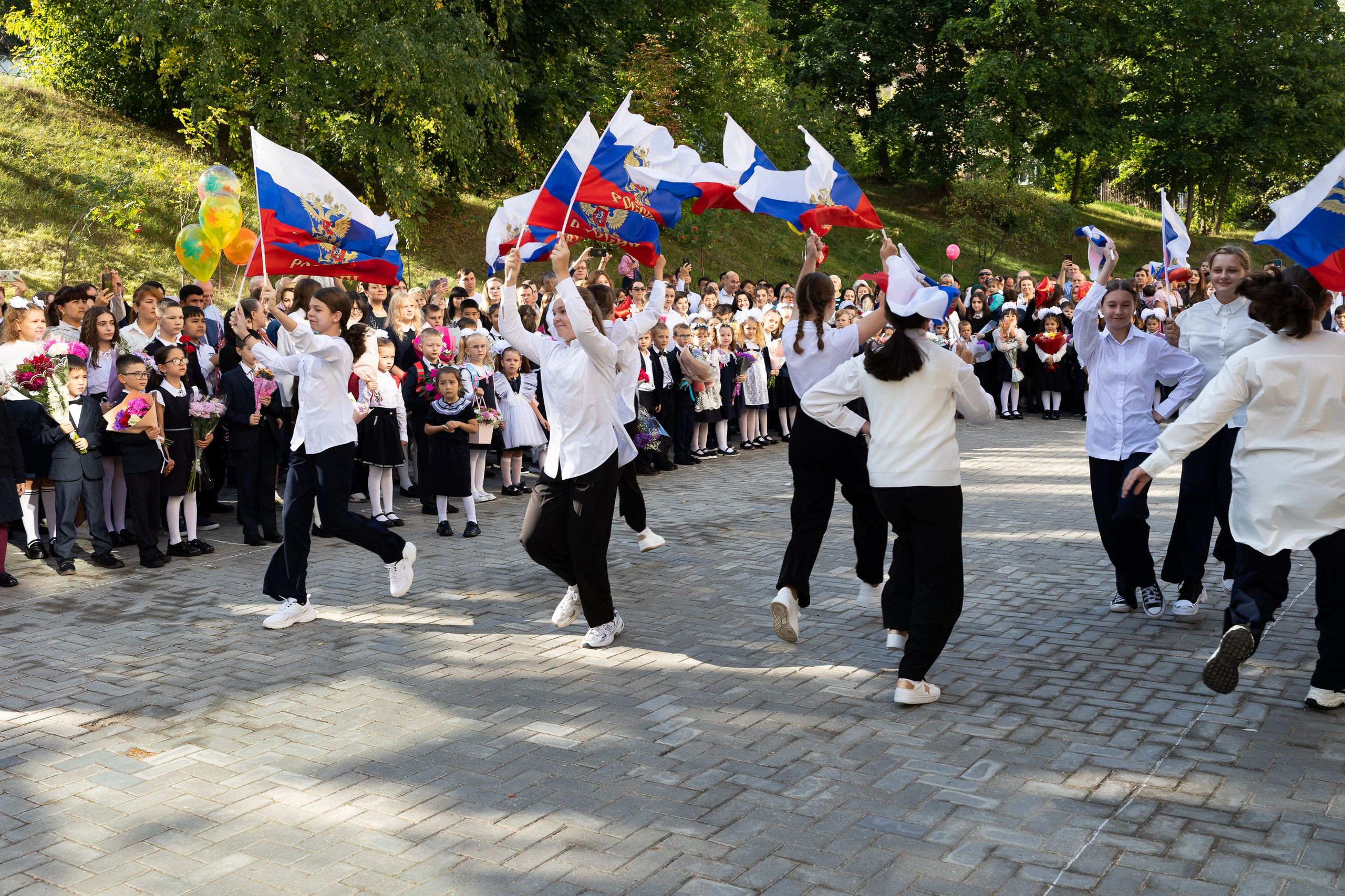 Линейка 1 сентября. Профессиональный Фотограф в Москве Андрей Славнов