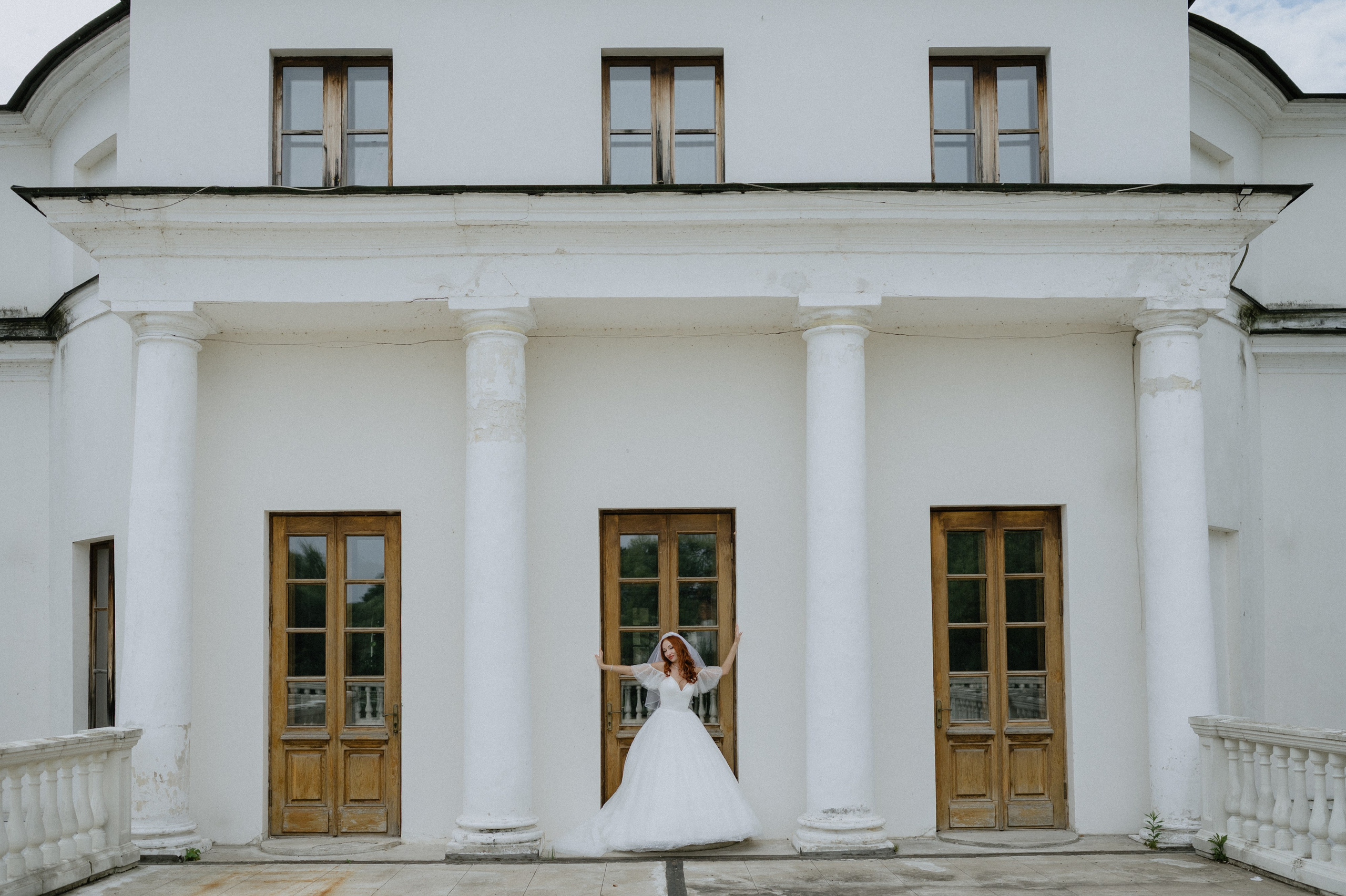 Регистрация брака и свадебная фотосессия в музее-заповеднике Остафьево. Свадебный фотограф Москва — Сергей и Татьяна