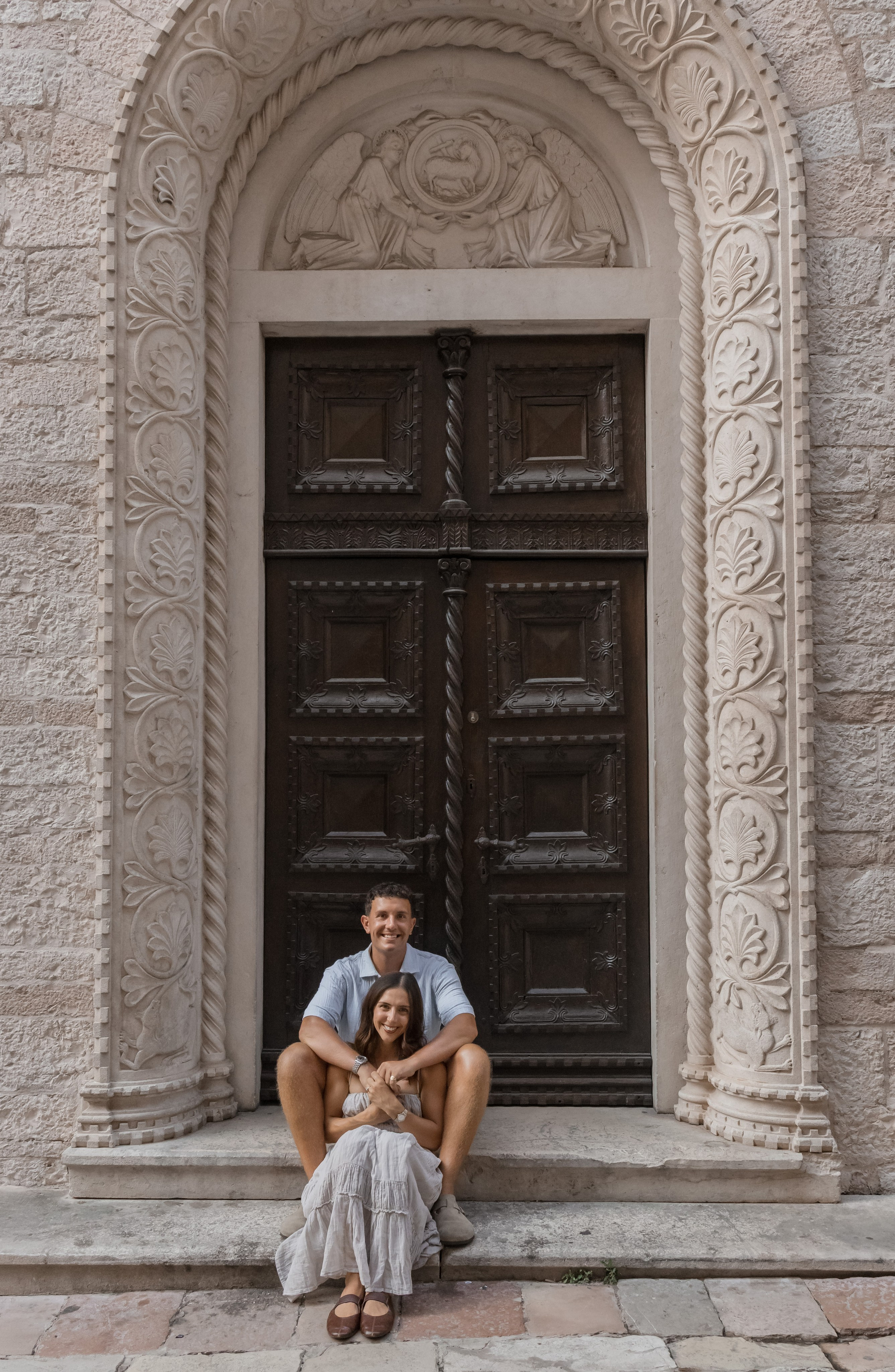 Engagement photo shoot in Kotor Montenegro