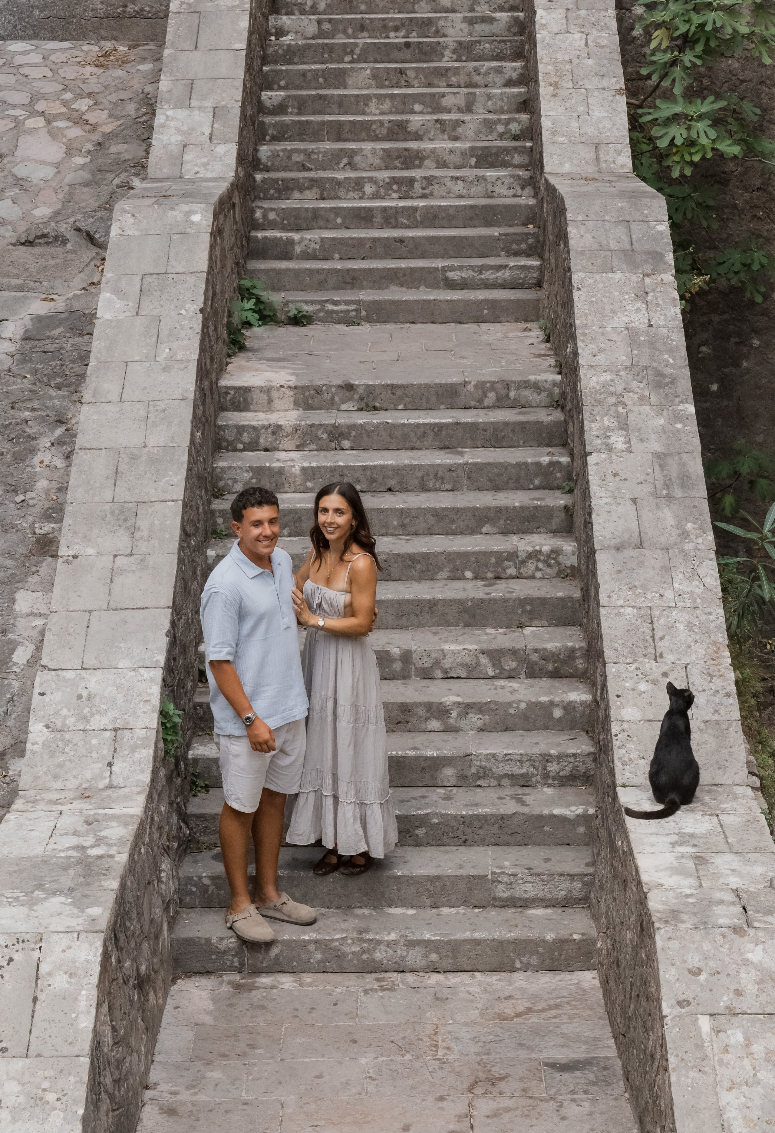 Engagement photo shoot in Kotor Montenegro