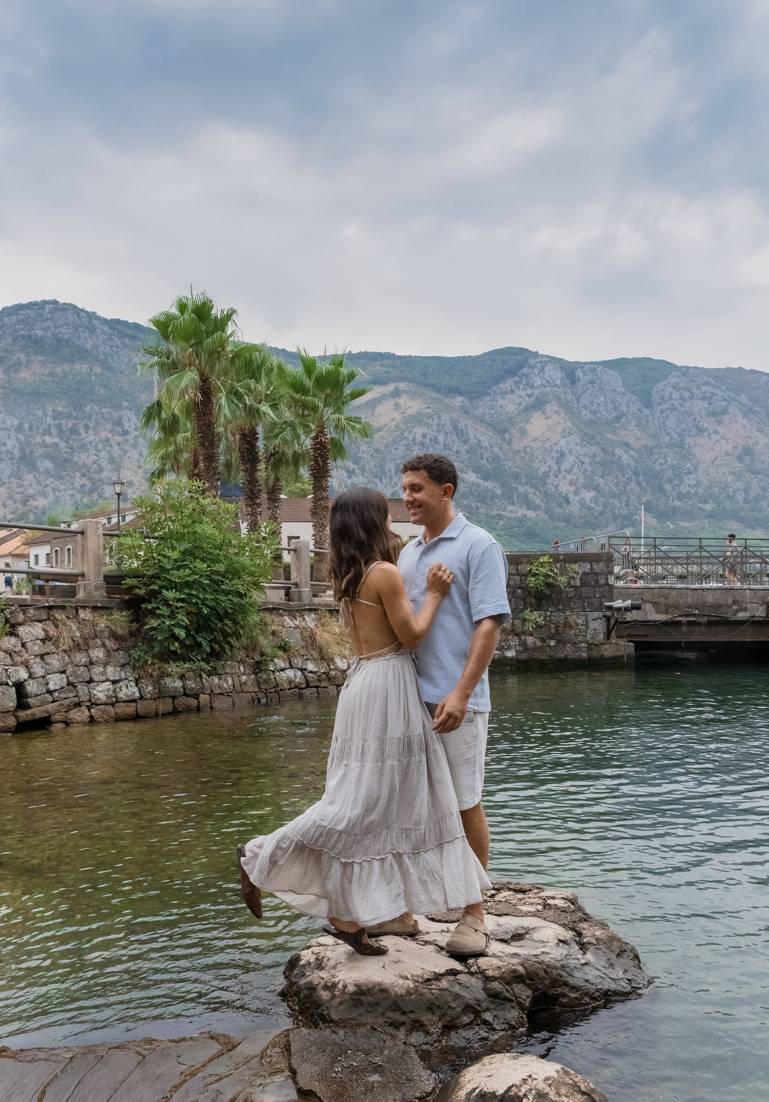 Engagement photo shoot in Kotor Montenegro