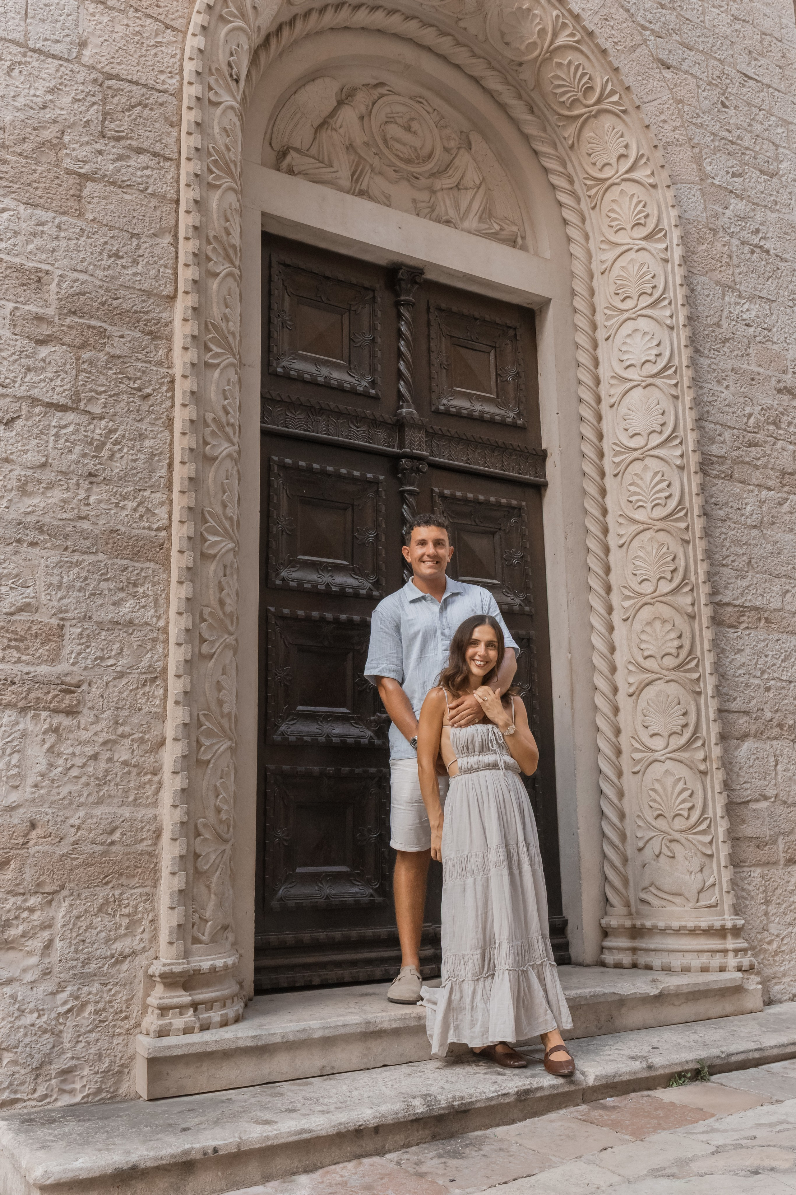 Engagement photo shoot in Kotor Montenegro