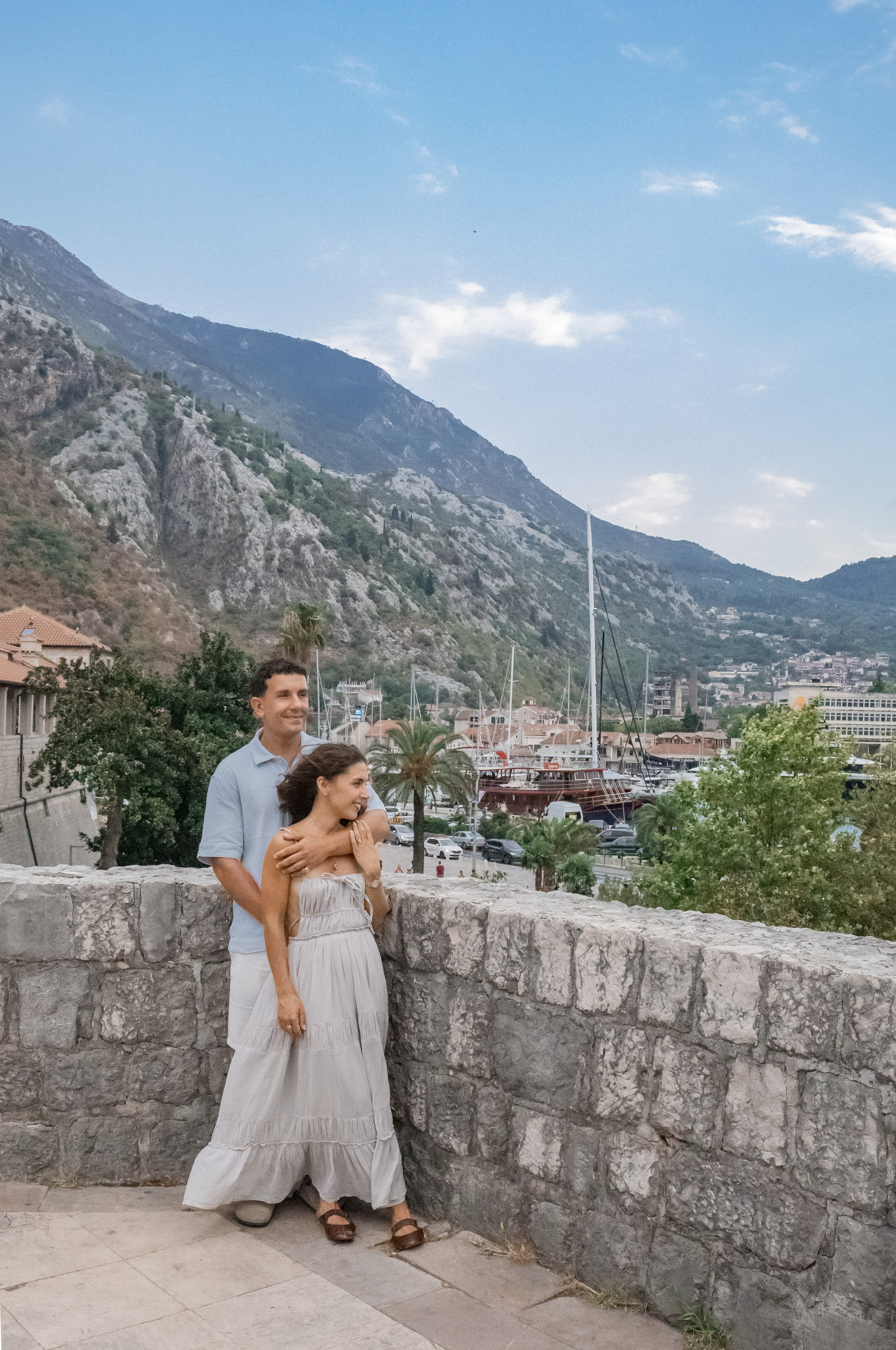 Engagement photo shoot in Kotor Montenegro