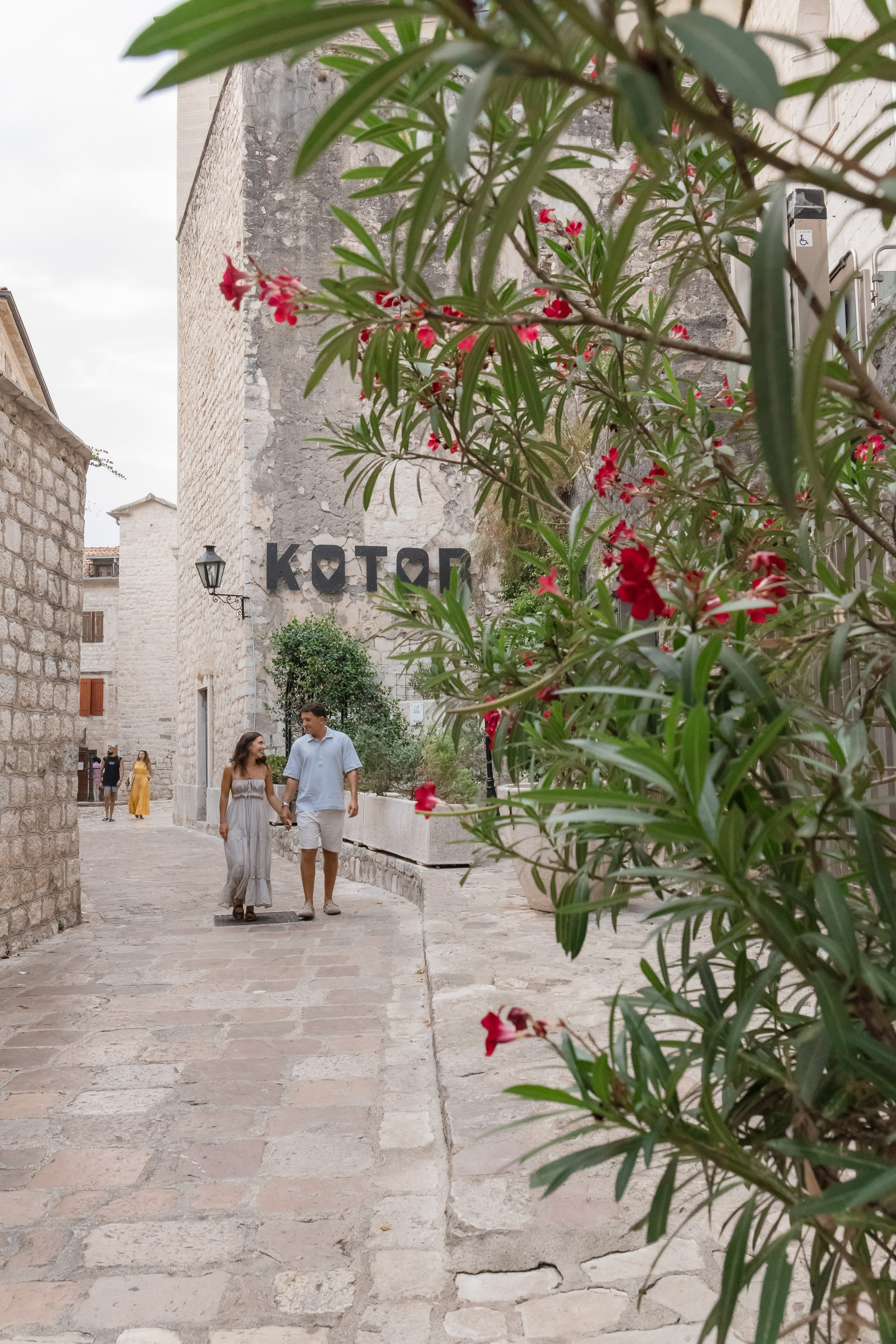 Engagement photo shoot in Kotor Montenegro