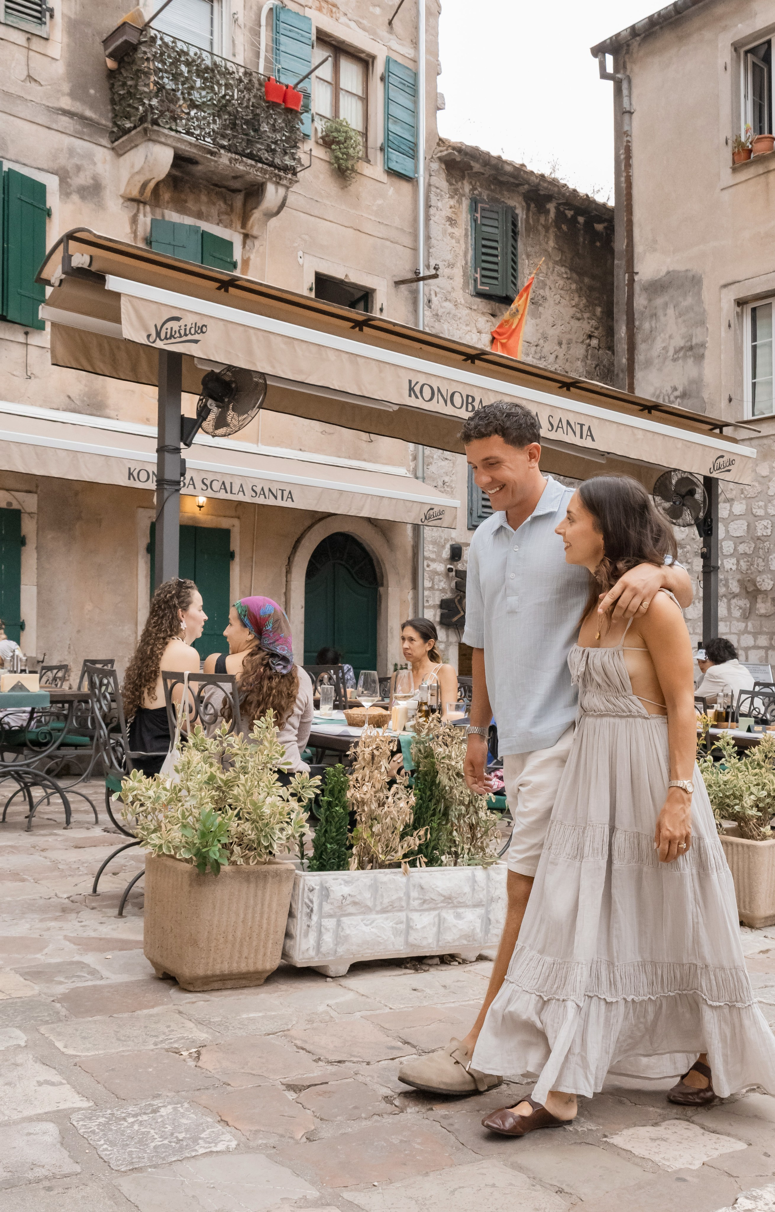 Engagement photo shoot in Kotor Montenegro