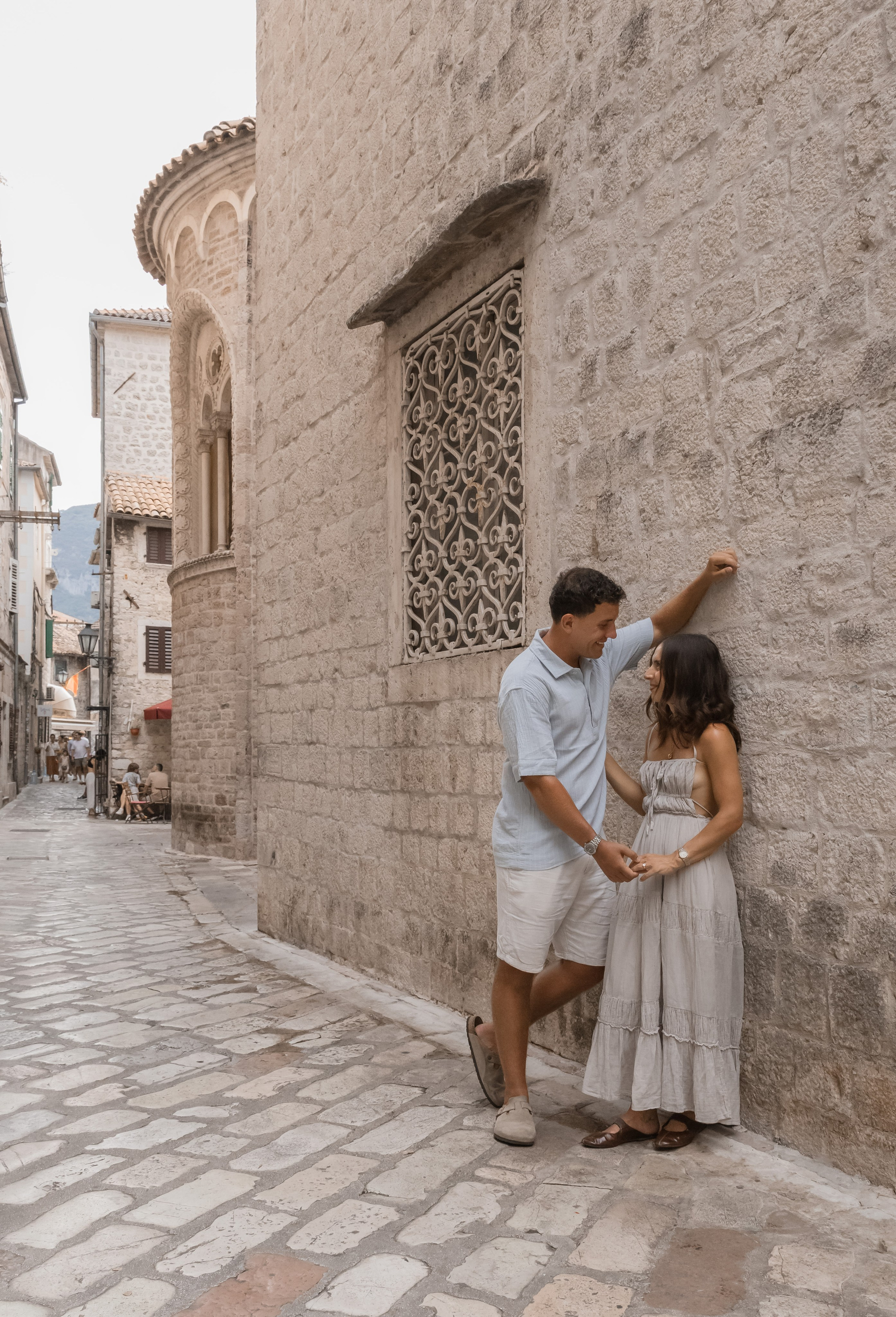 Engagement photo shoot in Kotor Montenegro