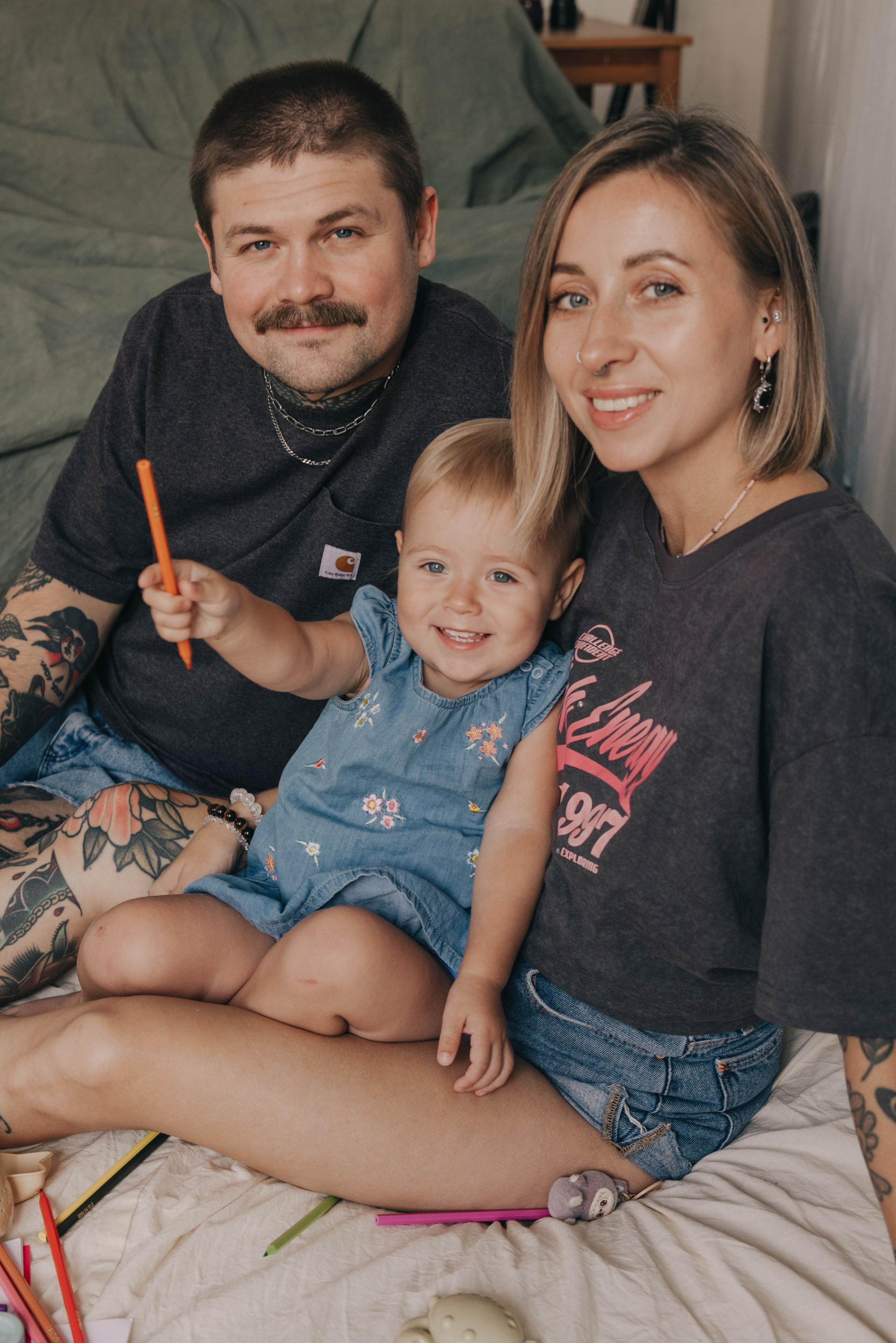 Оля, Кирилл и Мия. Ксения Цыгир, фотограф в Петербурге