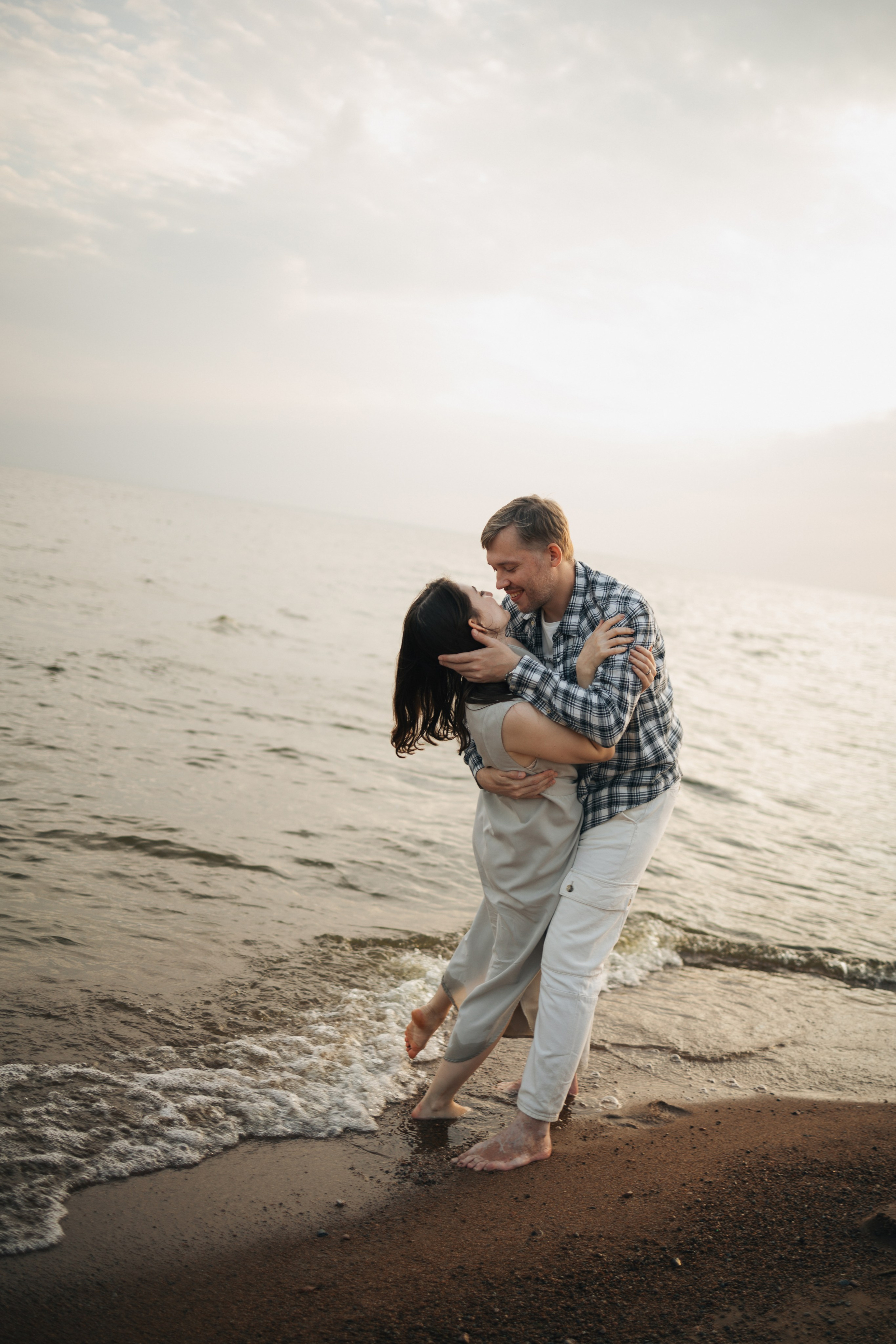 Финский залив в сентябре. Портретный фотограф в Санкт-Петербурге