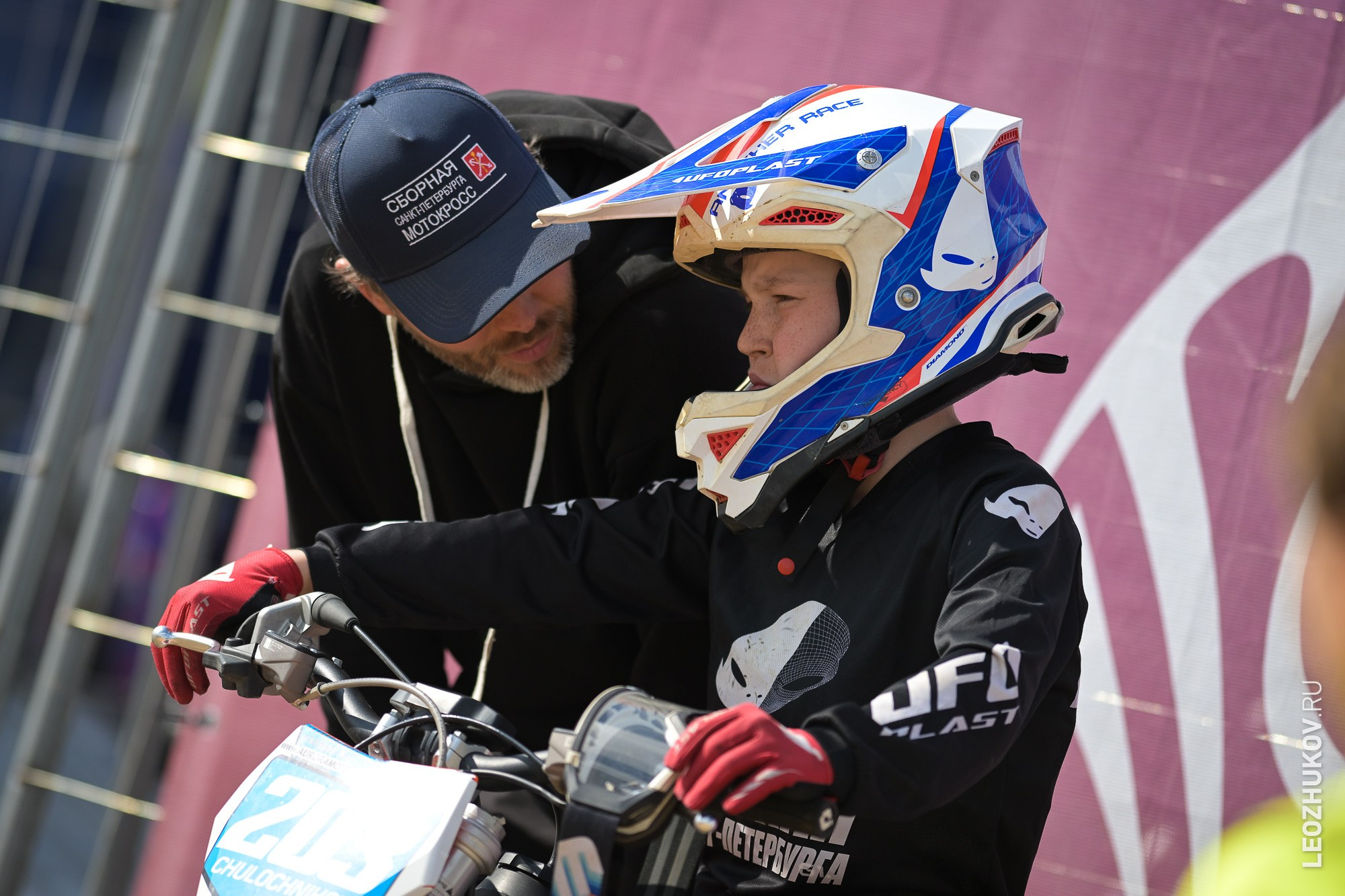 1 round of ММТ RGP russian motocross championships. Sports photographer Leonid Zhukov