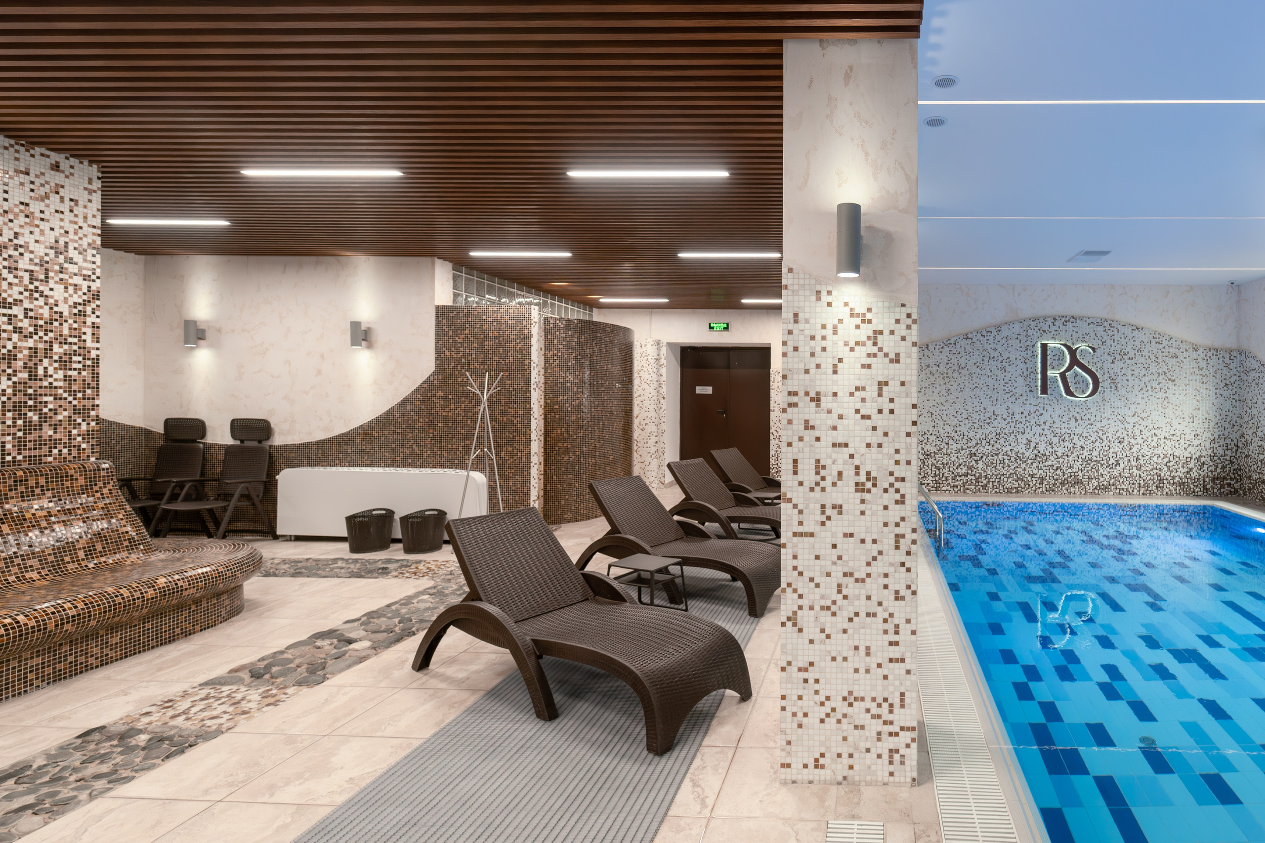 Термальная зона в отеле Rosa Springs. Репортажный фотограф в Красной Поляне и Сочи Павлюченко Екатерина