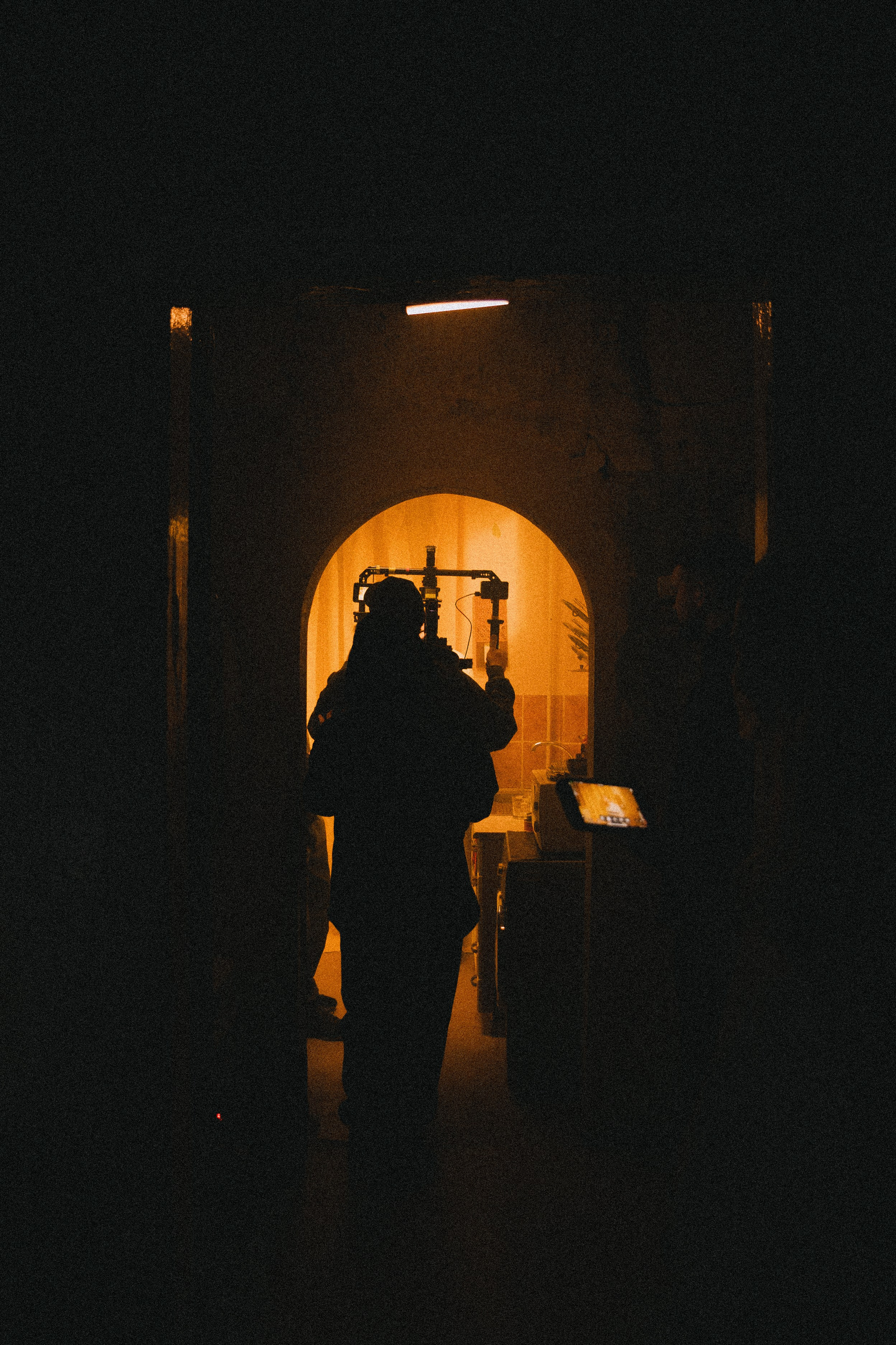 Бэкстеджи. Фотограф Егор Огородов