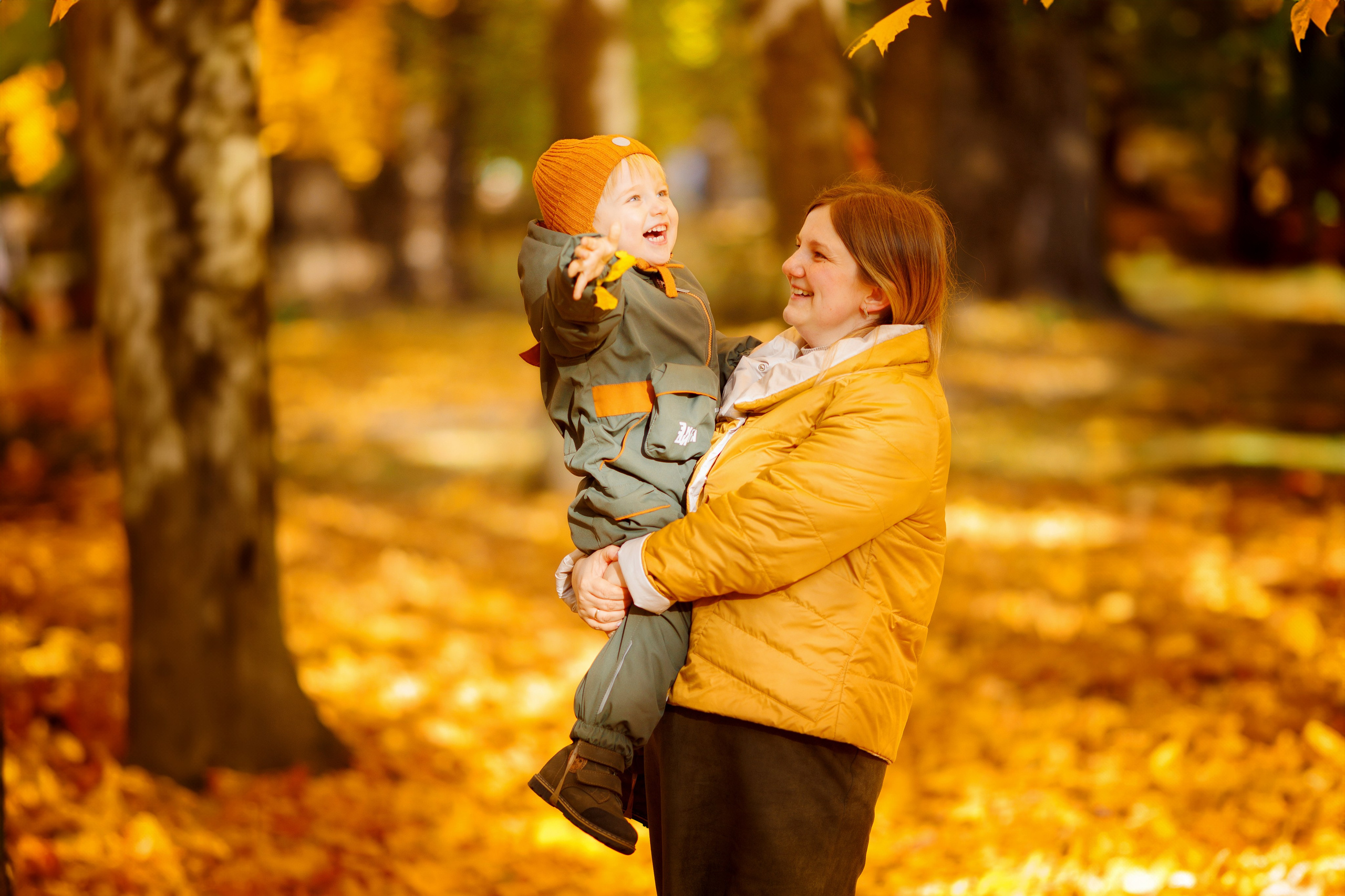 Осенняя фотосессия в парке