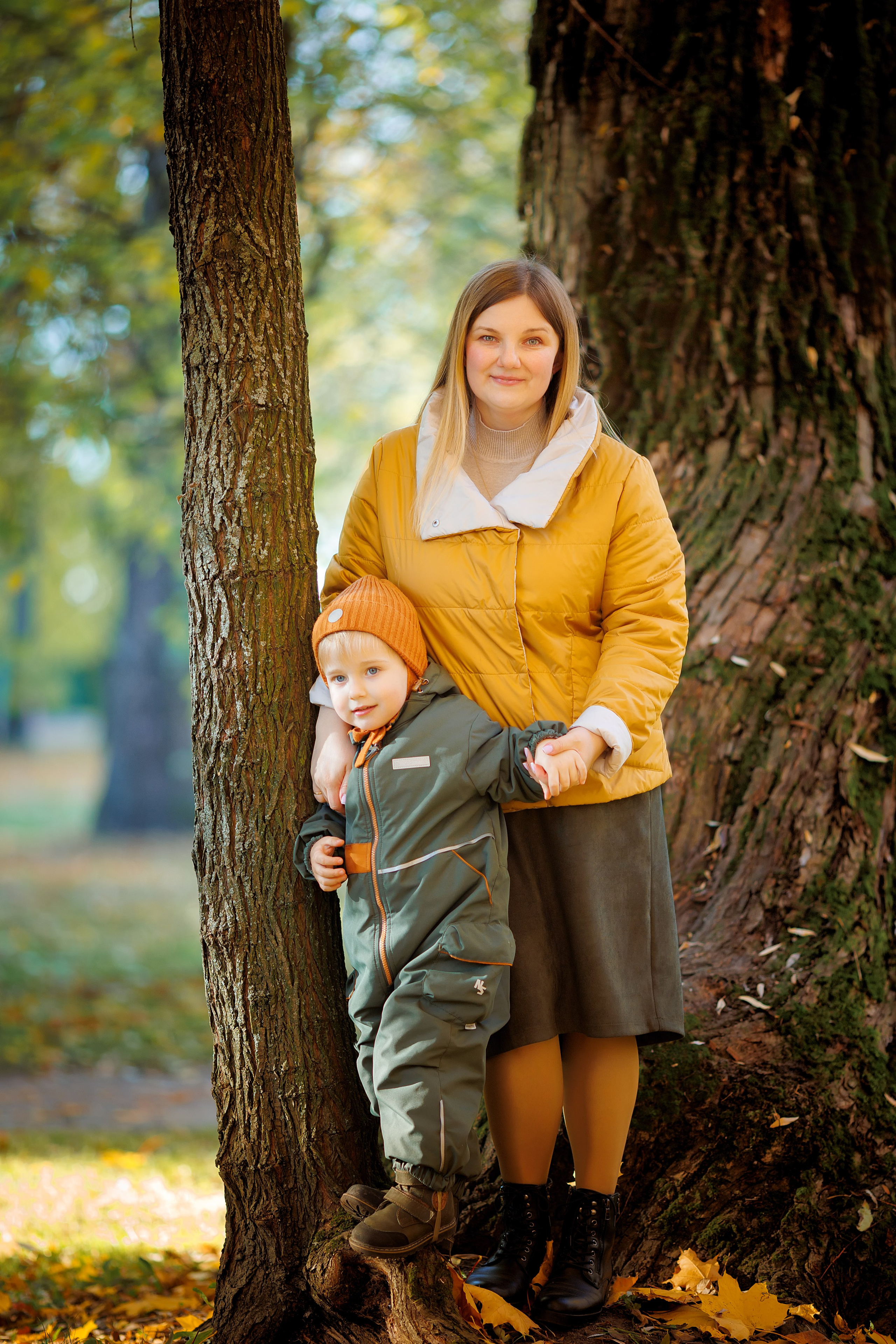 Осенняя фотосессия в парке