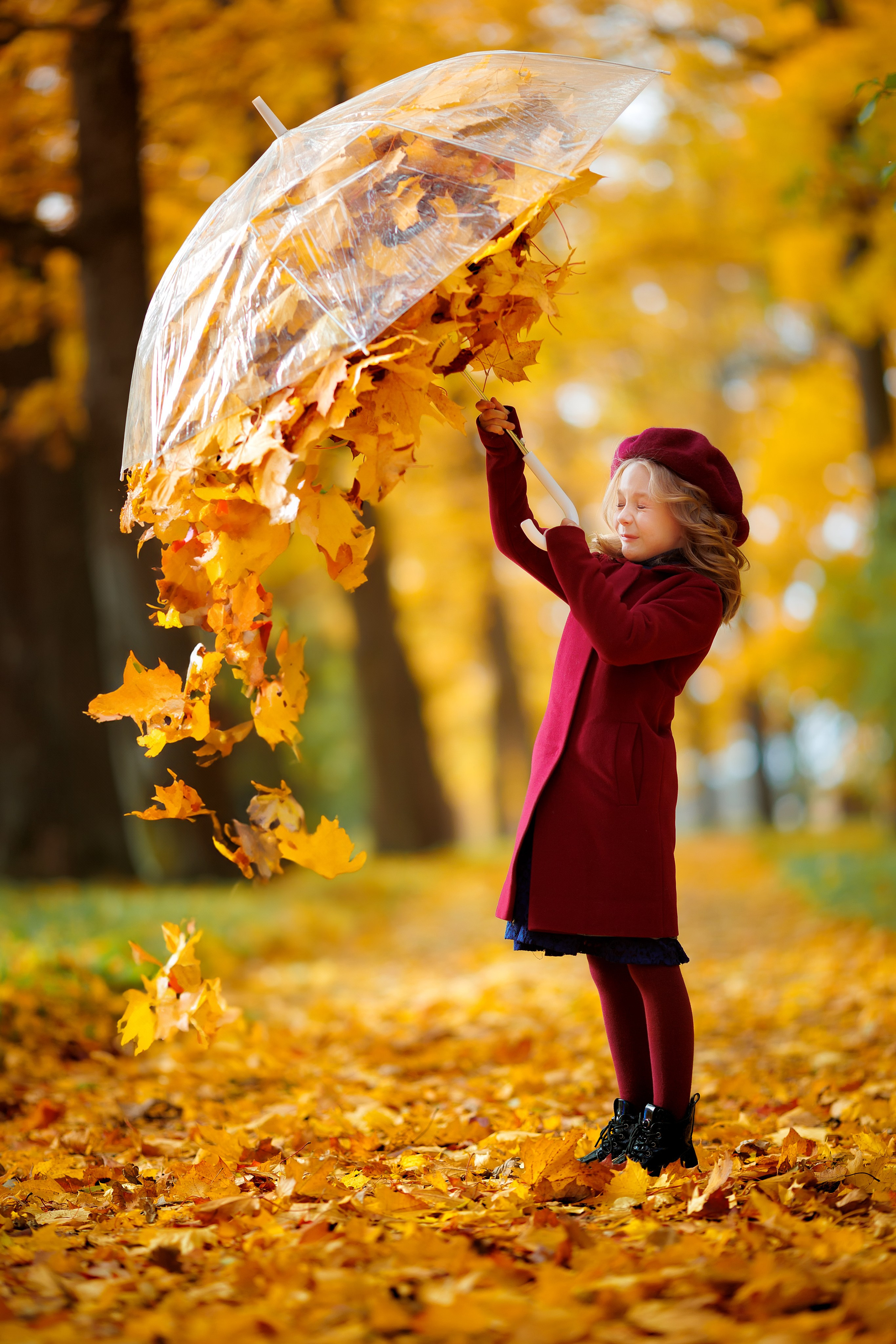 Осенняя фотосессия в парке