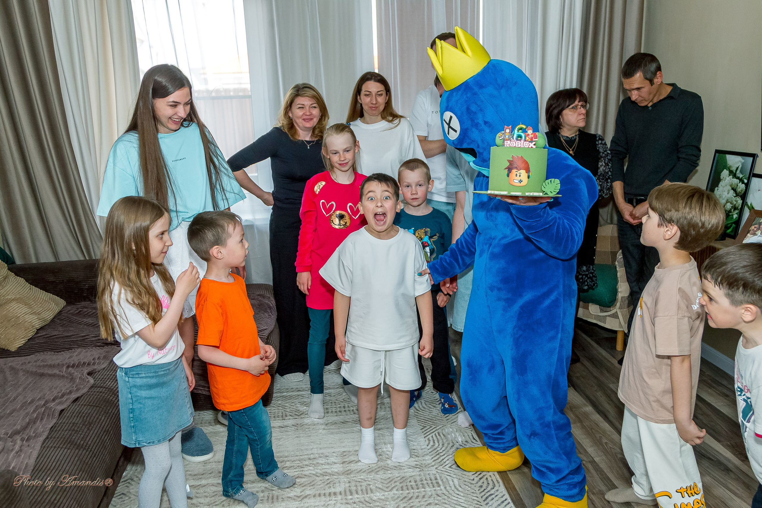 День рождения Лёвы (6 лет). Репортажная съемка в Москве и области. Анималистика
