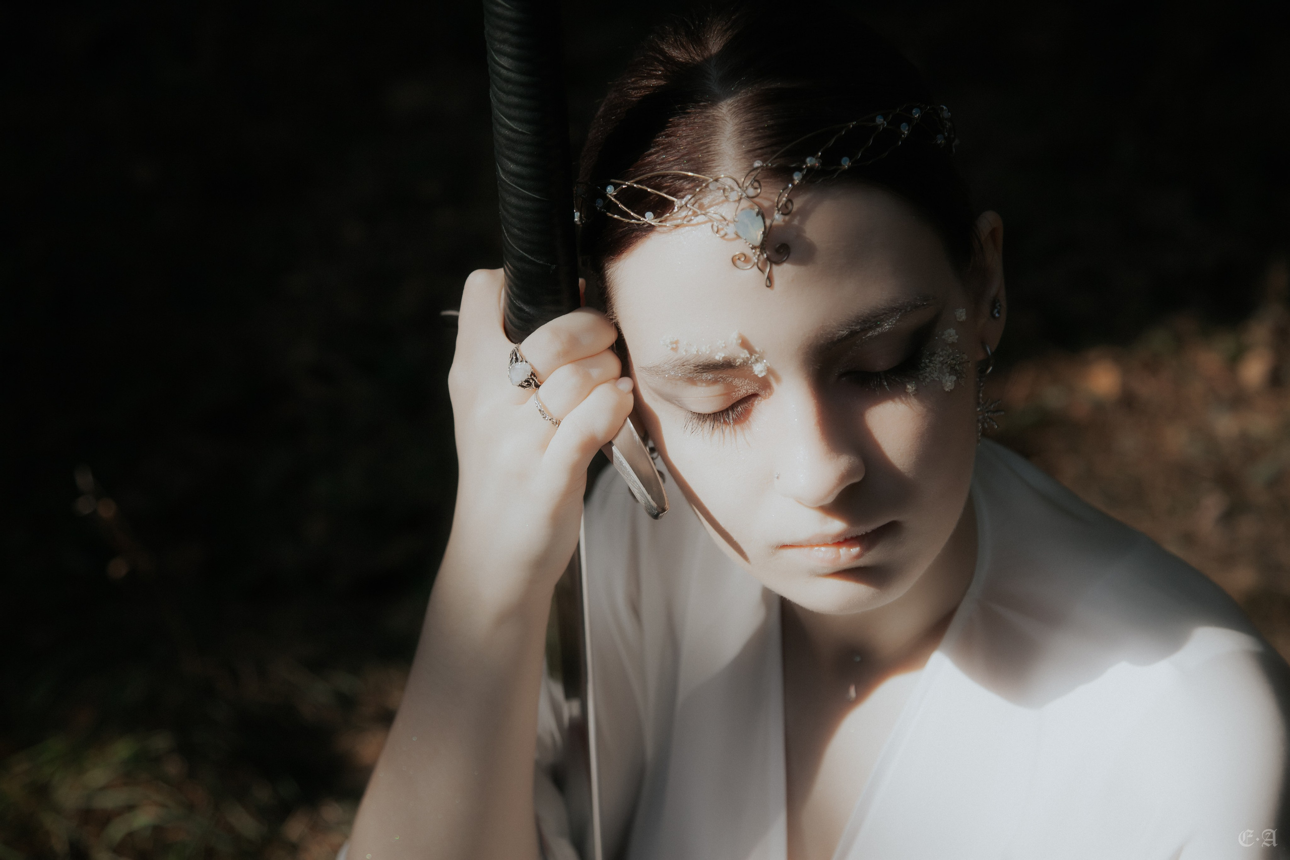 Скандинавская воительница. Фотограф Ellairen