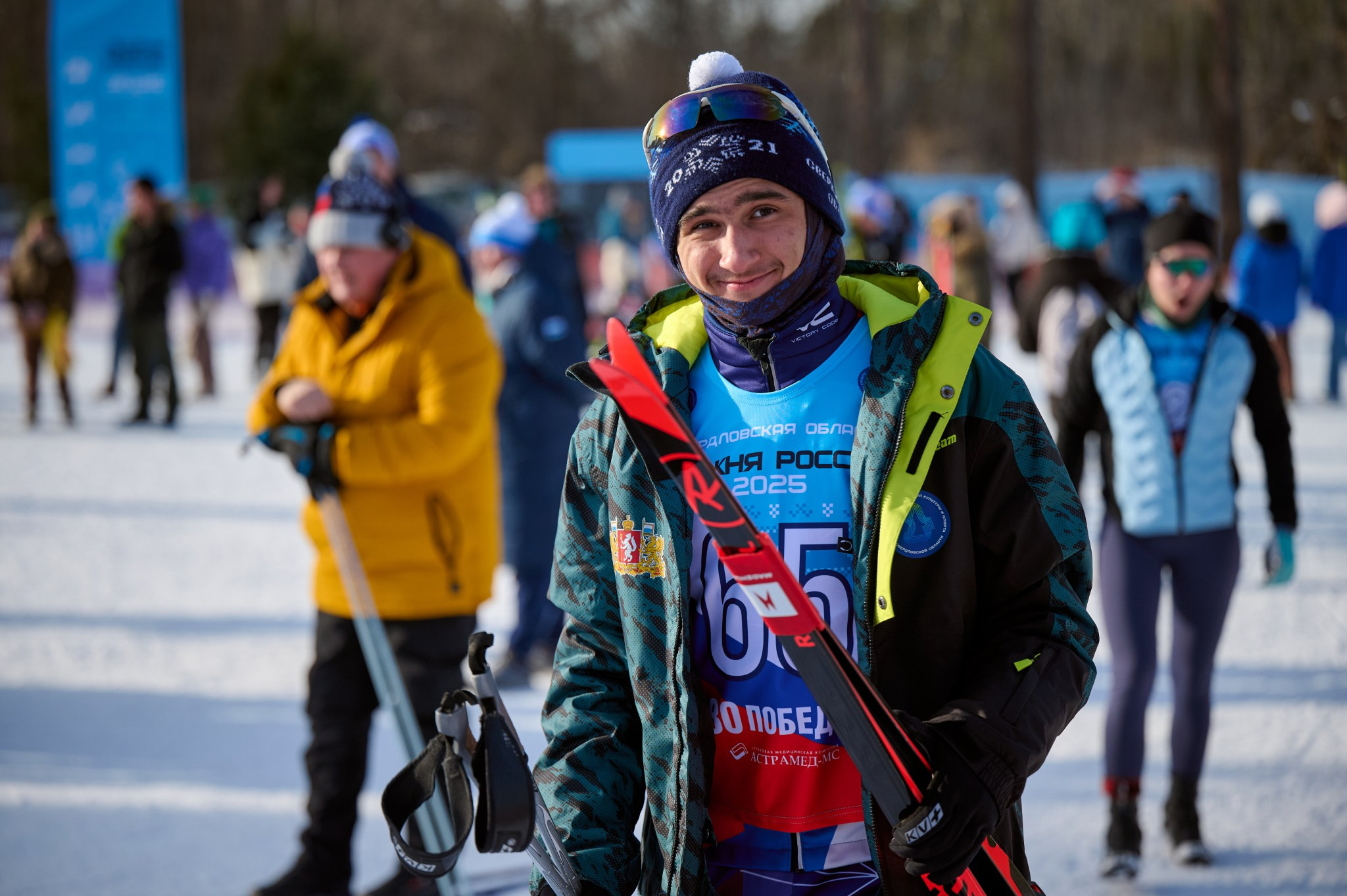 Лыжня России 2025. Мезенцев Евгений фотограф