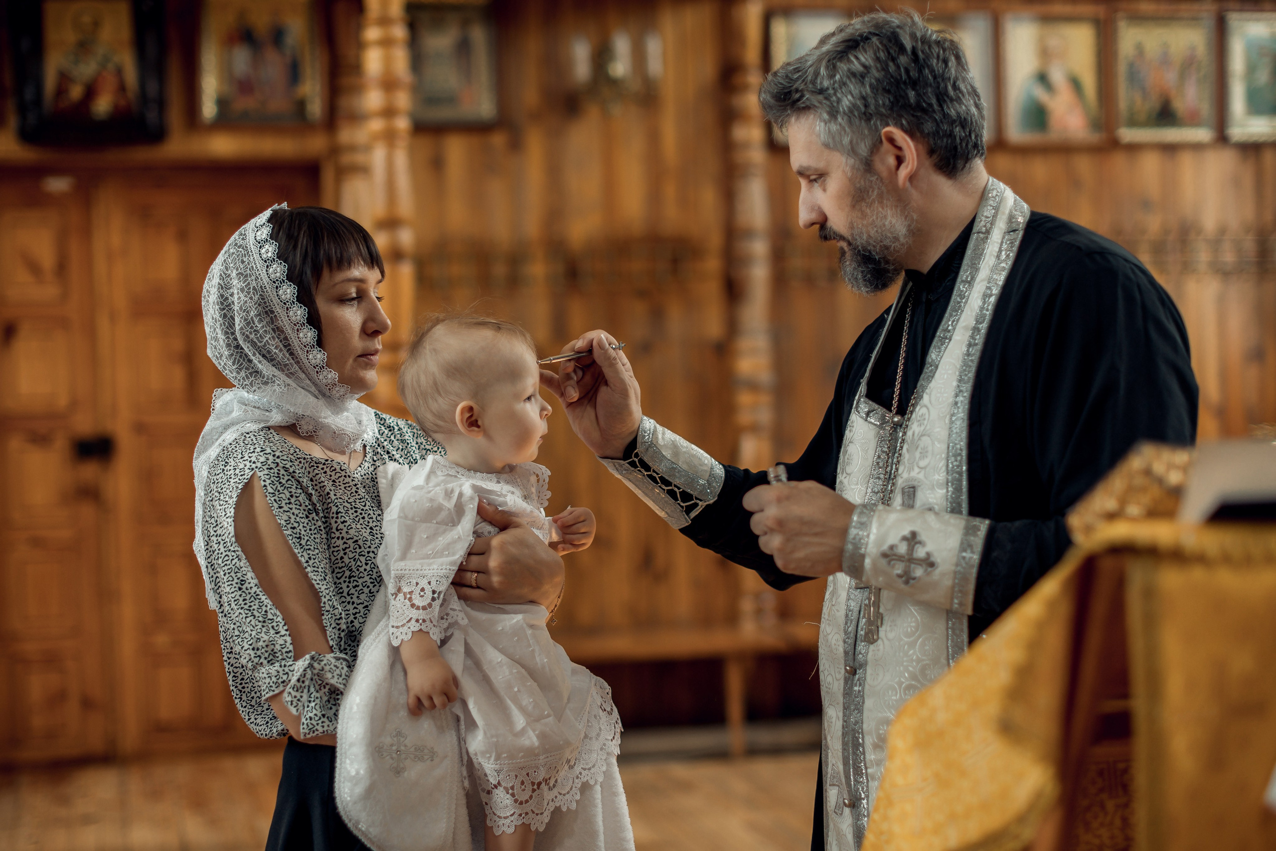 Крещение Василисы. Photograph Svetlana Volkova
