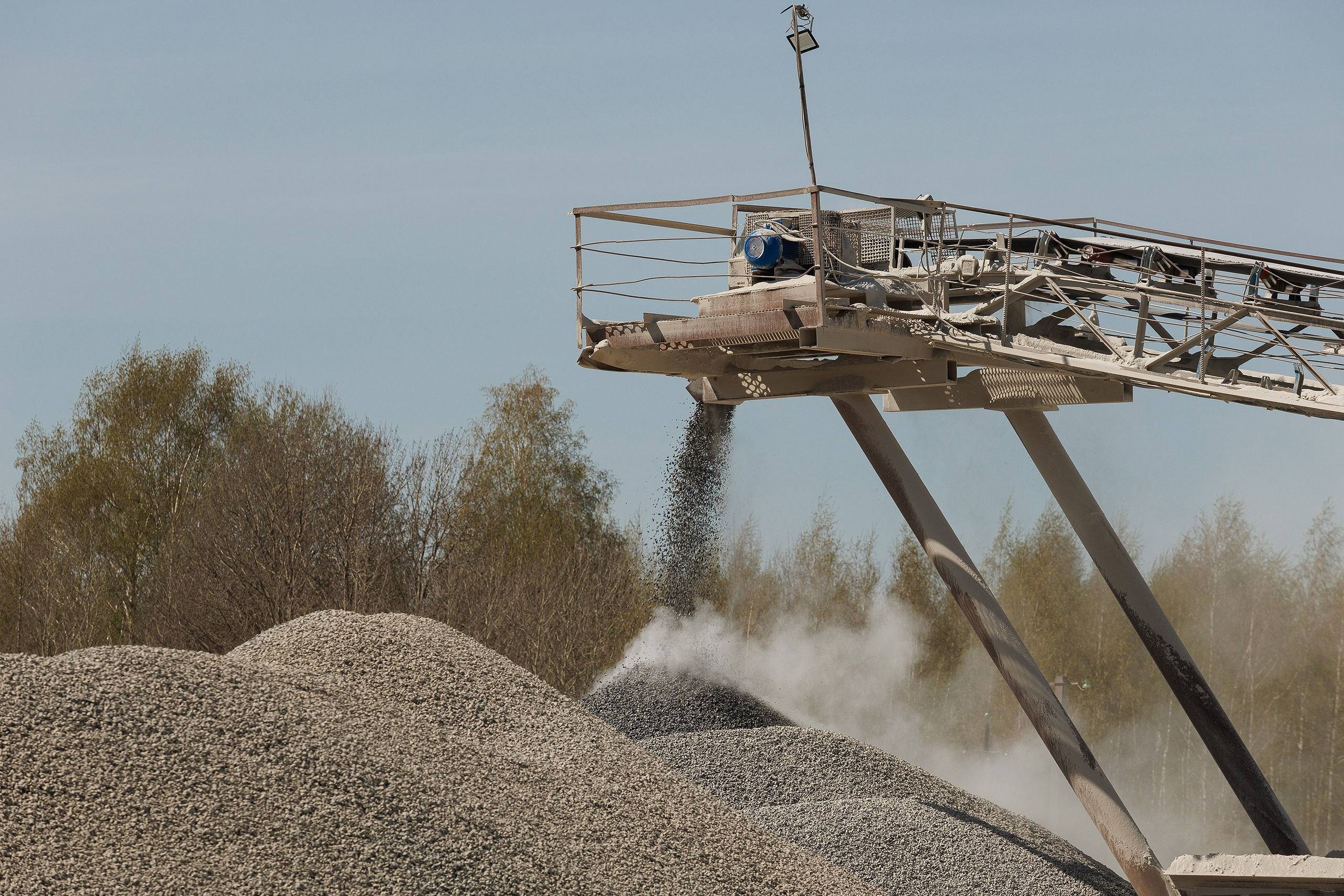 Промышленная фотосъемка на карьере. Профессиональный фотограф в Новосибирске
