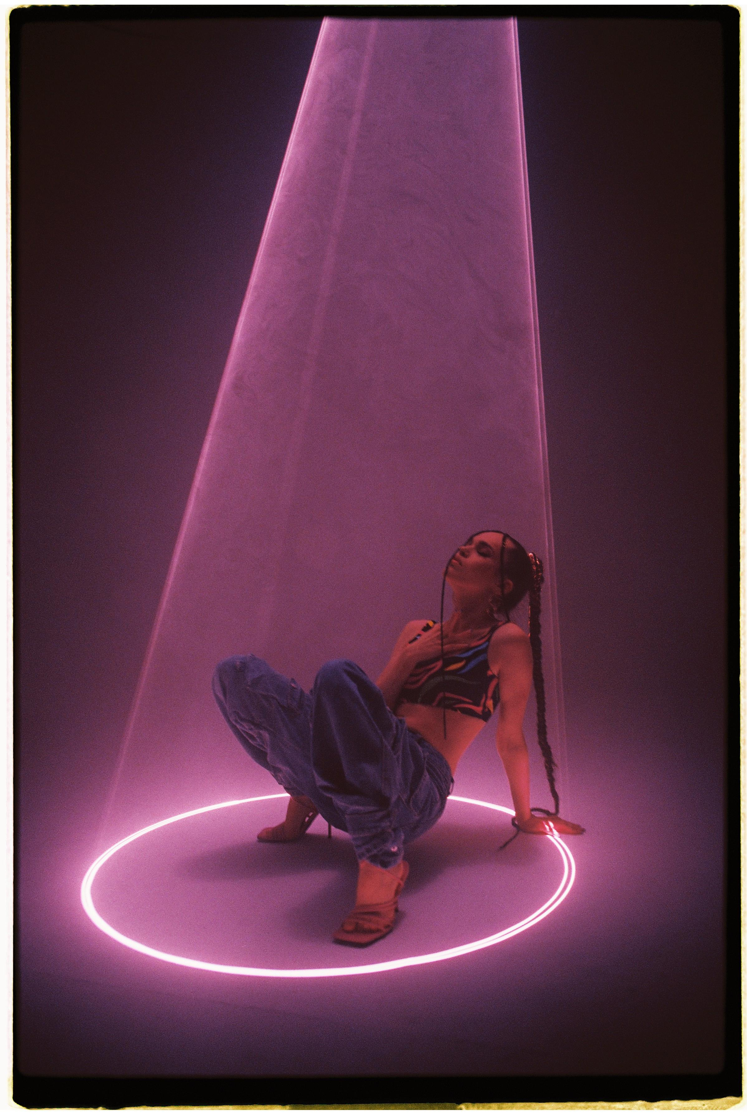 Арина Lazer story. Фотограф Олег Коровяков