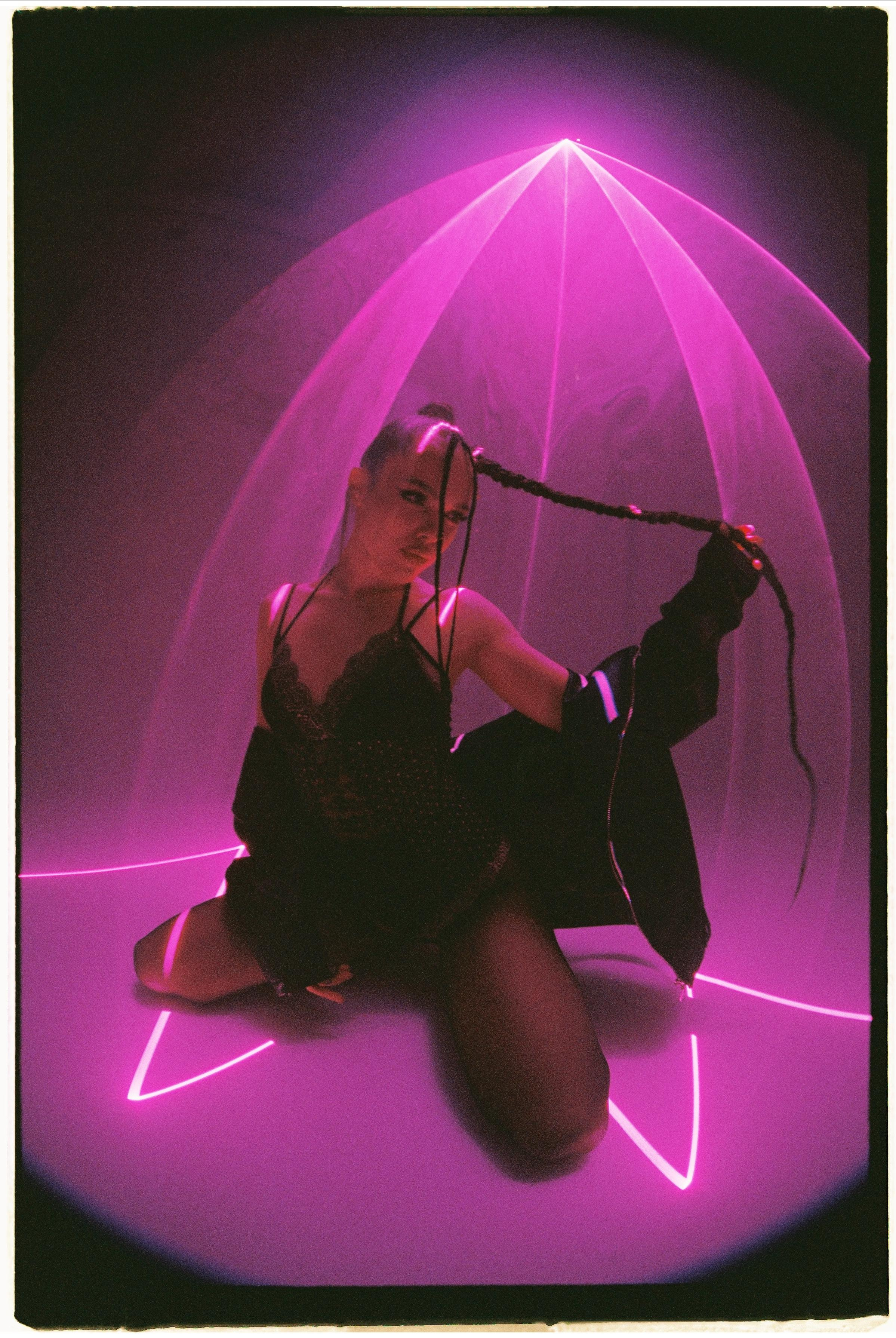 Арина Lazer story. Фотограф Олег Коровяков