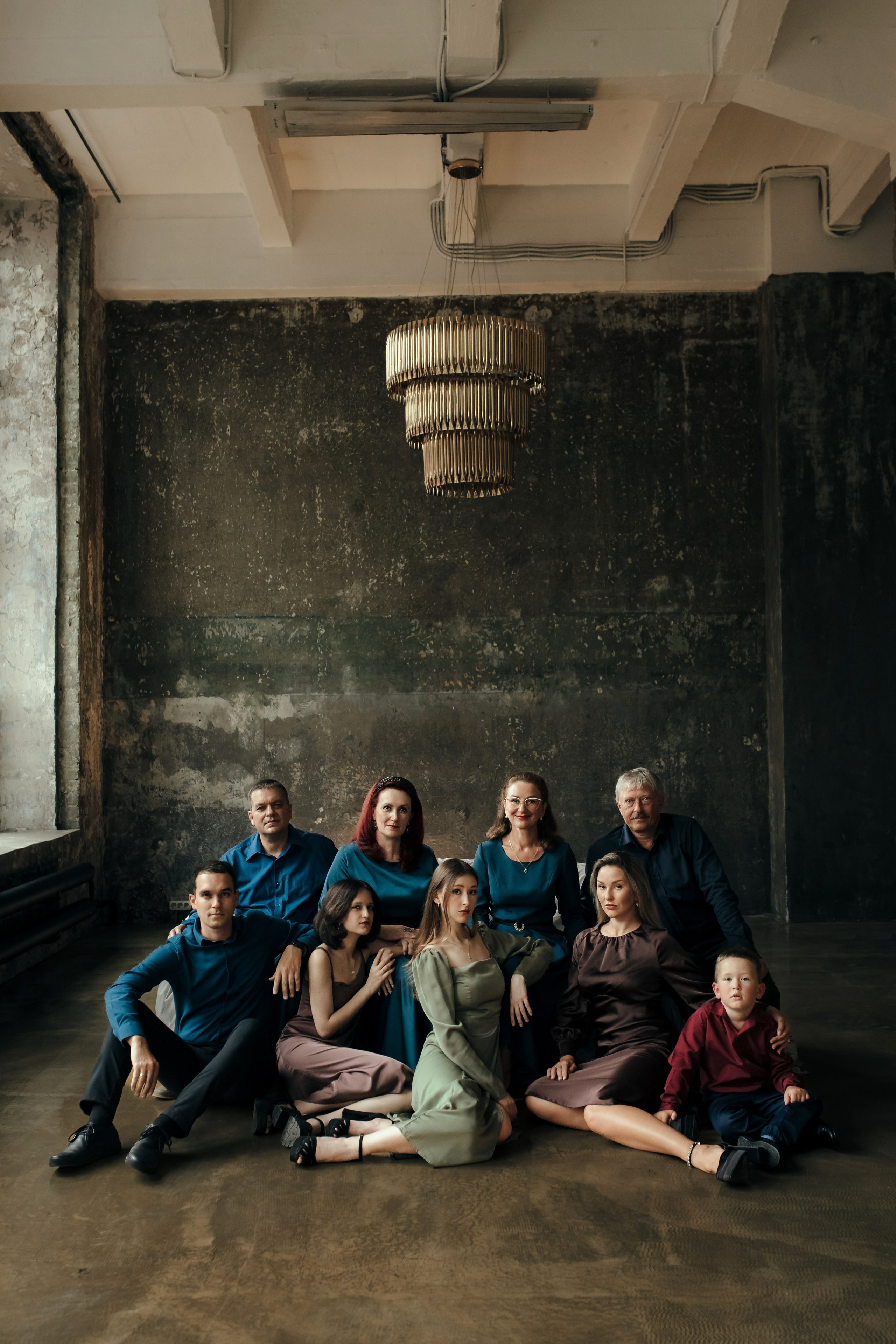История большой семьи. Портретный фотограф в городе Москва — Деляна Мур
