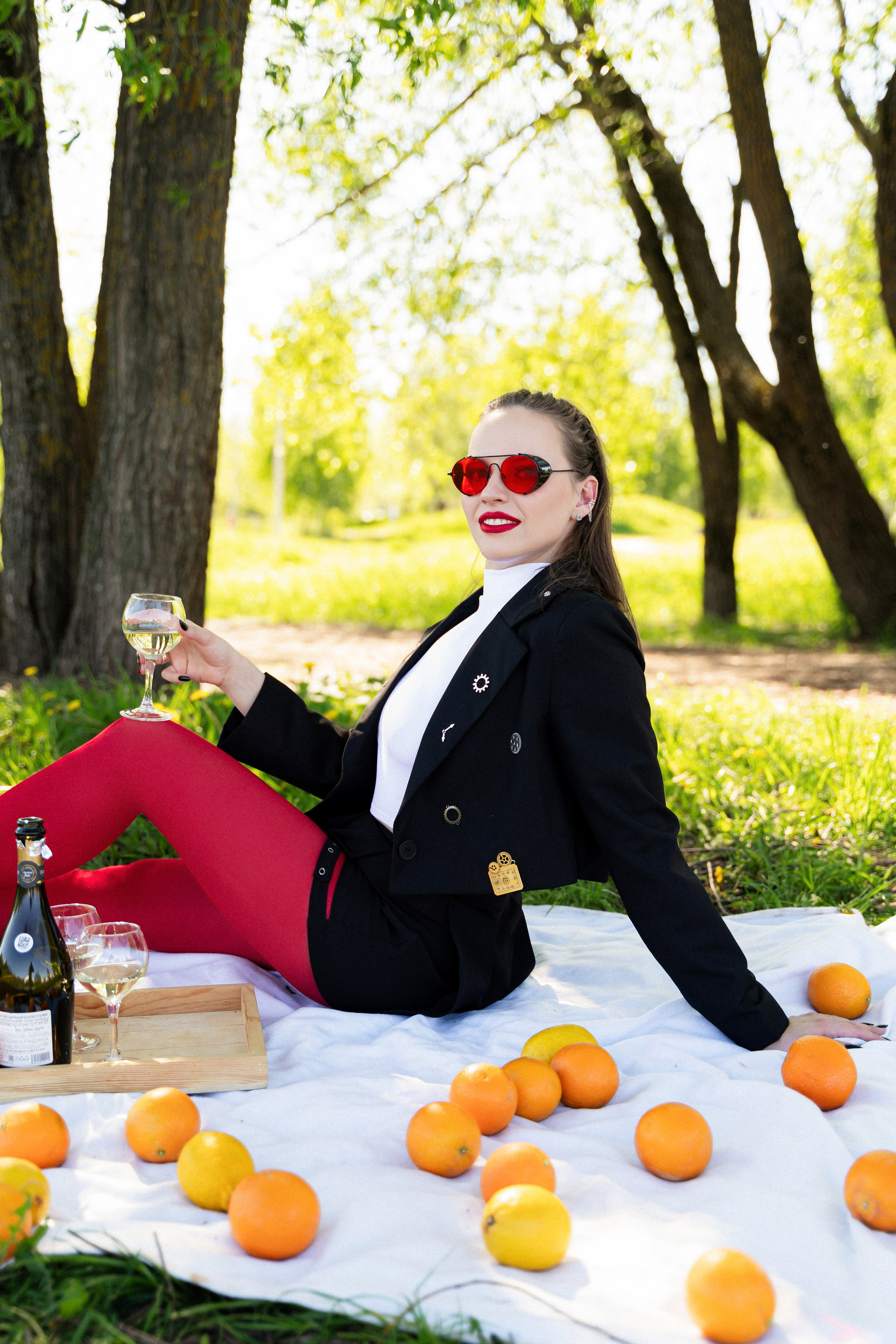 Пикник с подругами. Фотограф Алина Филимонова Тверь