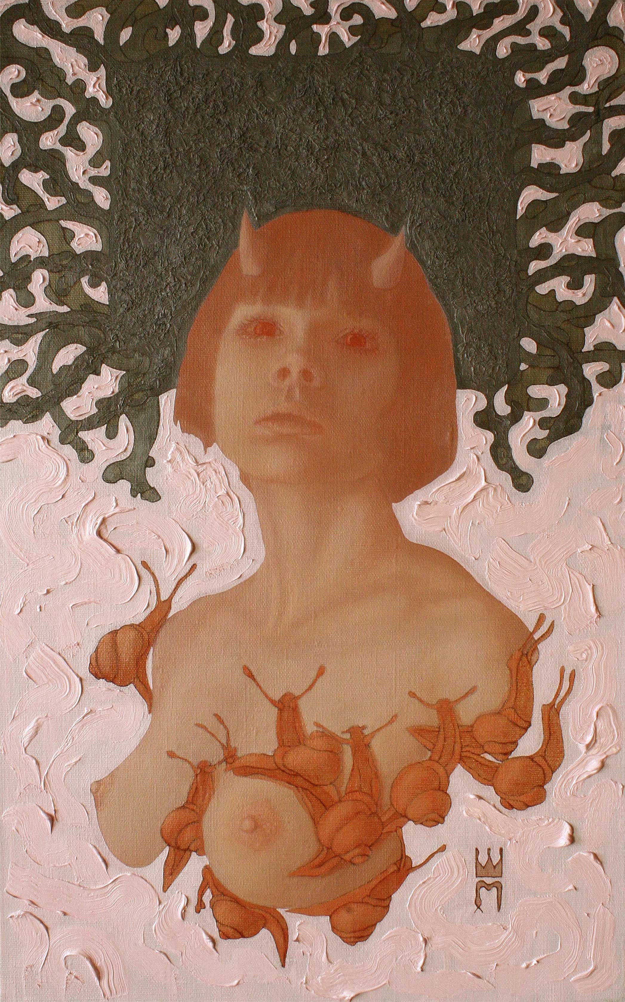 Чёрный-квадратобр-30х40 Х.М 2018г 