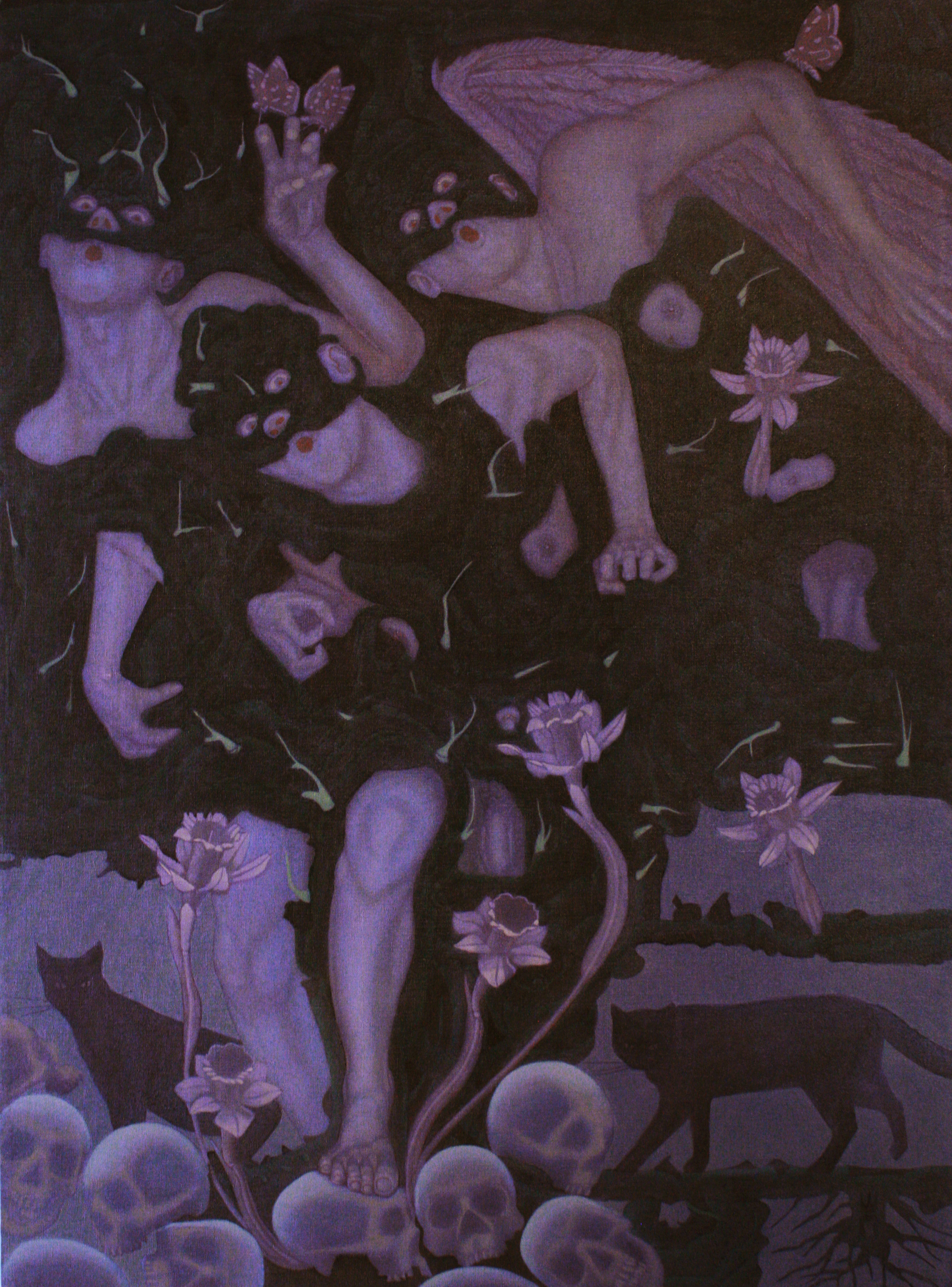 Тени Аполлона 87х117 Х.М. 2020г.