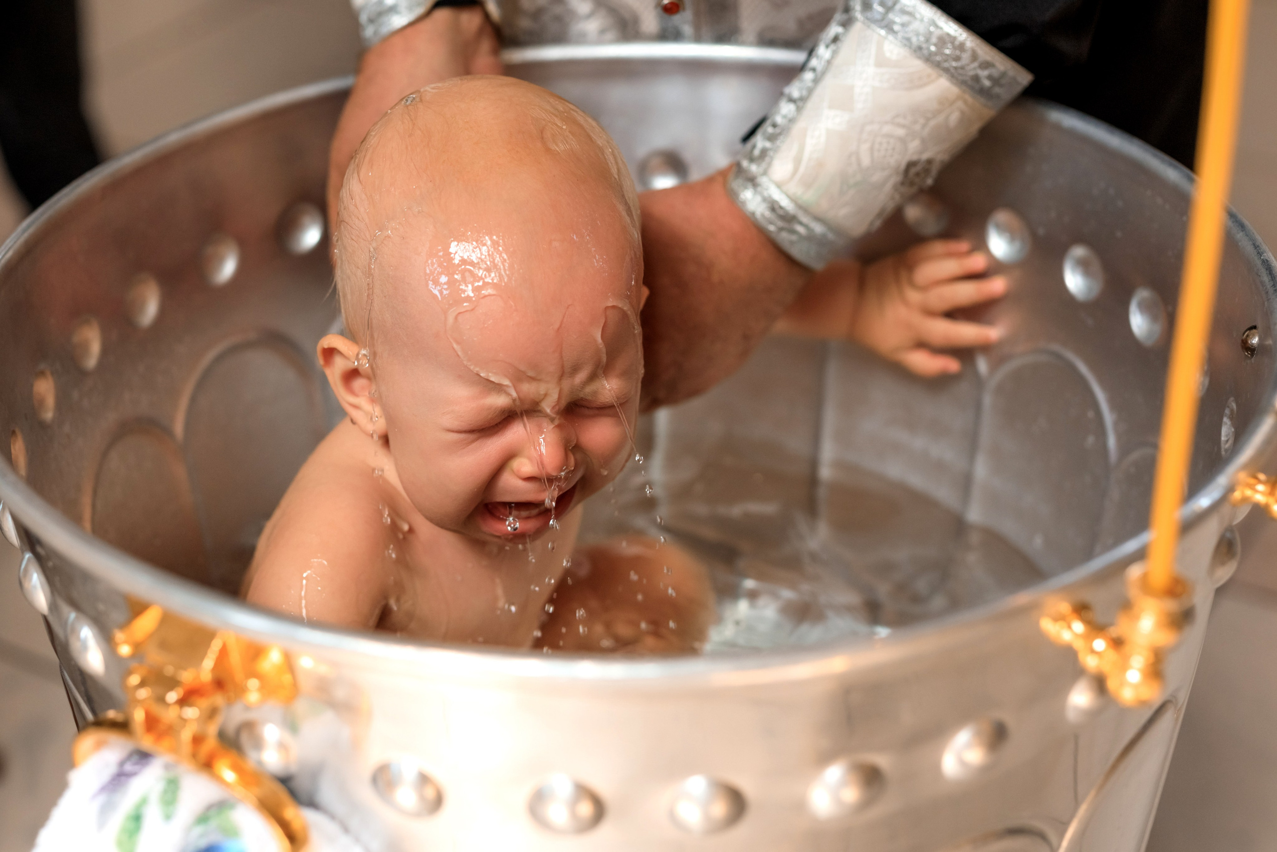 Крещение Анны. Семейный и детский фотограф в Краснодаре Элона Литвинова