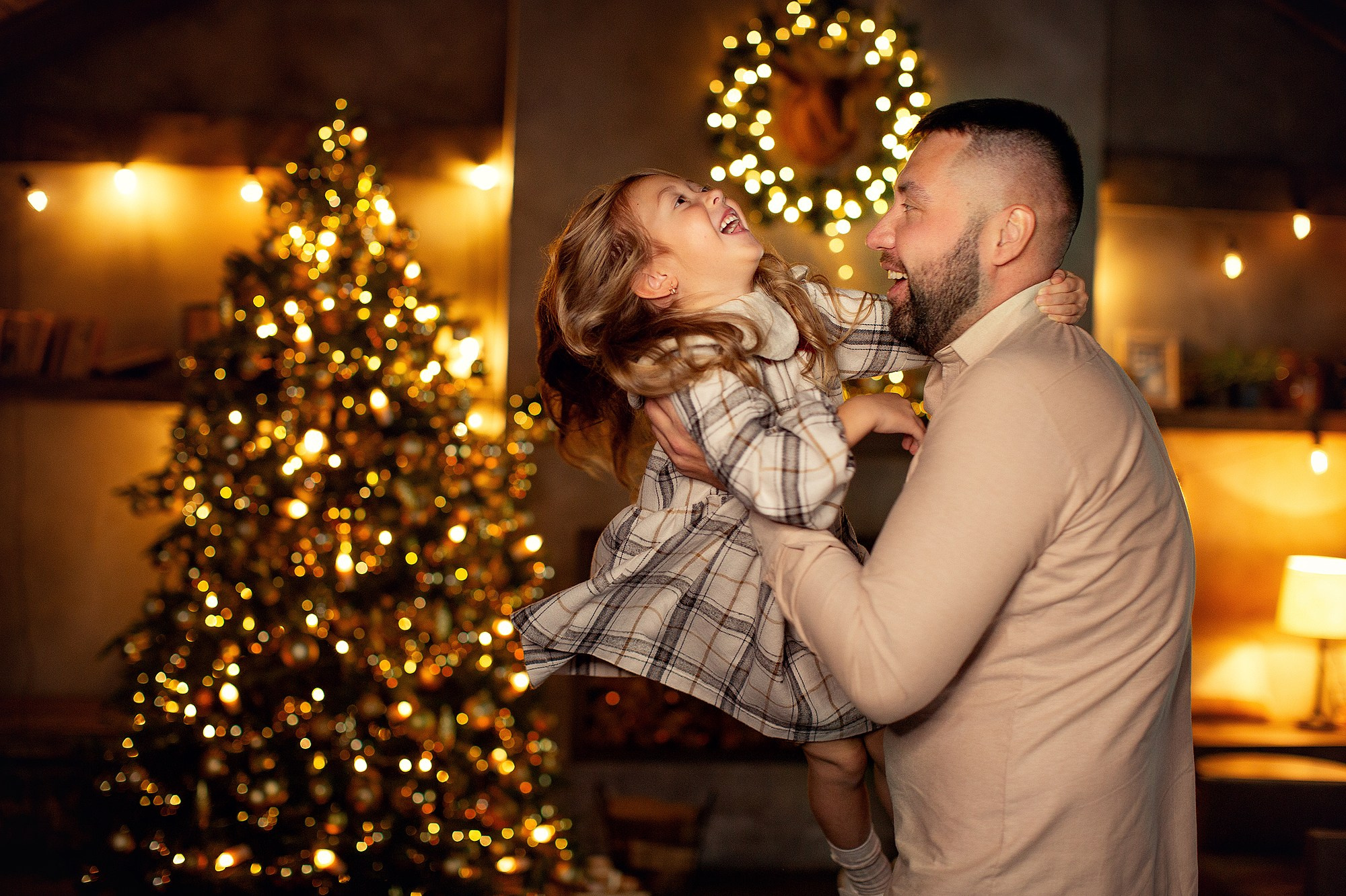 Новогодняя праздничная Фотосессия в студии. Семейный фотограф Татьяна Надеждина | Москва, Московская область, Ярославль