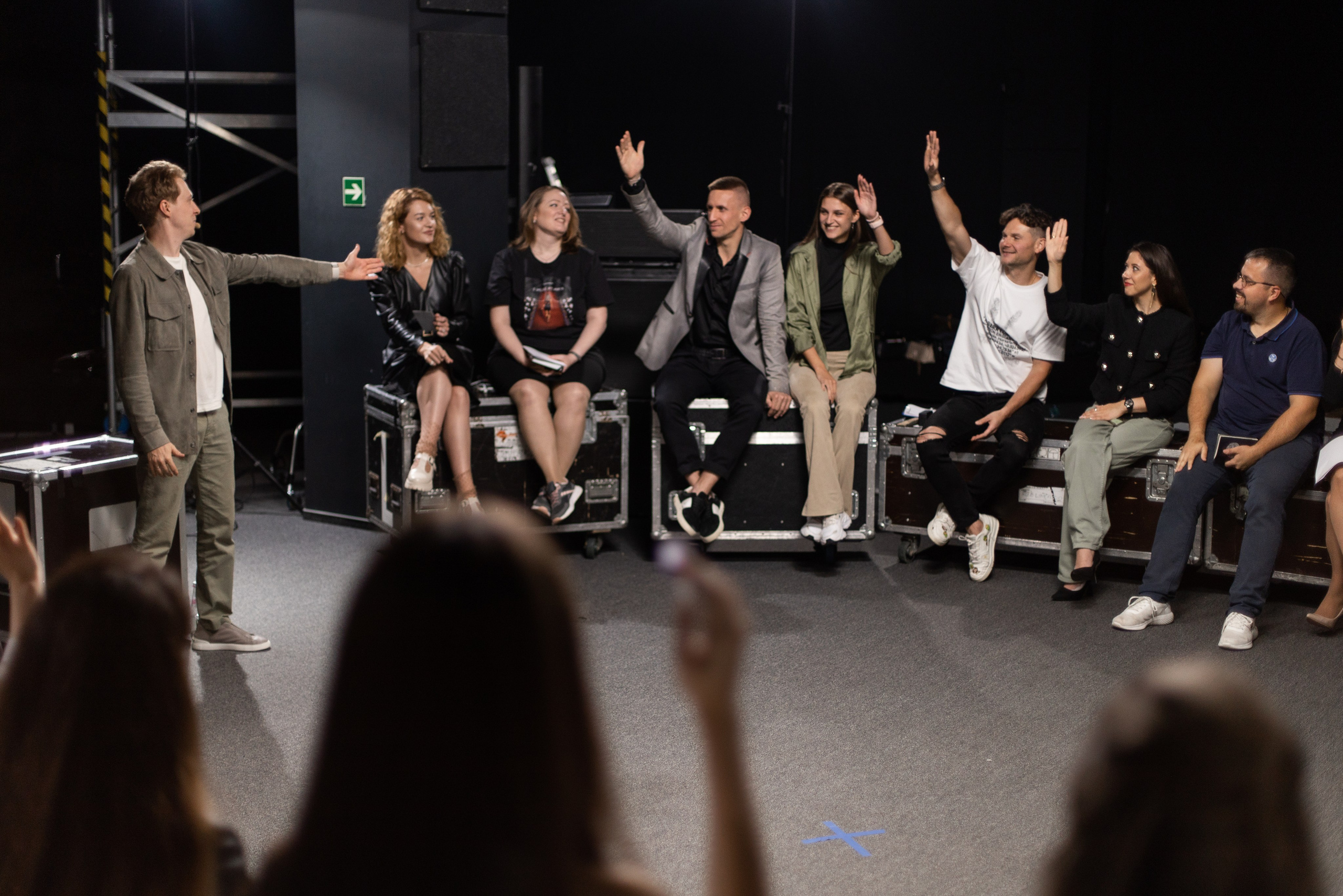 Съемки шоу Гительмана. Фотограф в Москве Десятова Ксения