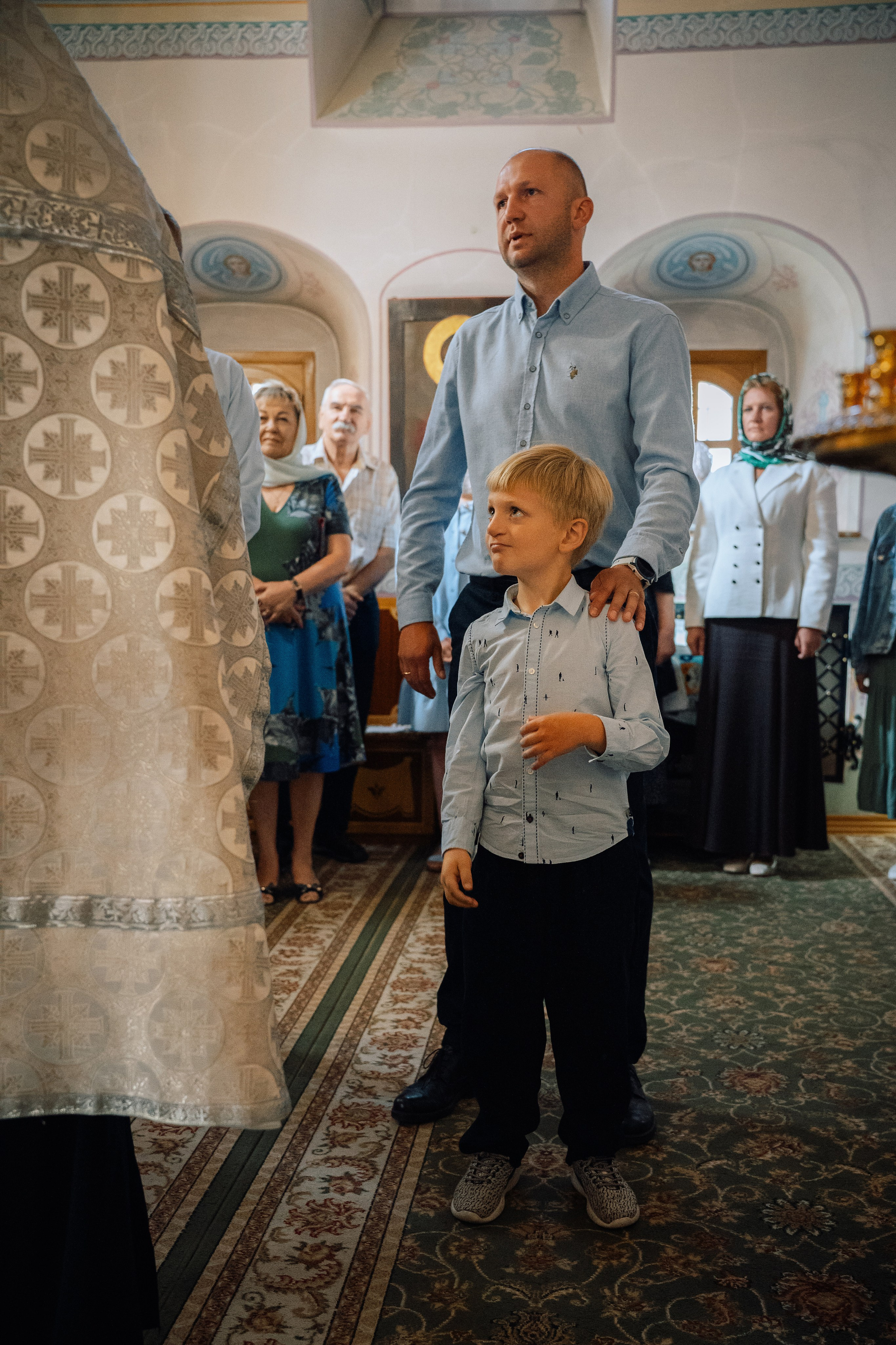 Крещение Марка. Фотограф Казакова Анастасия