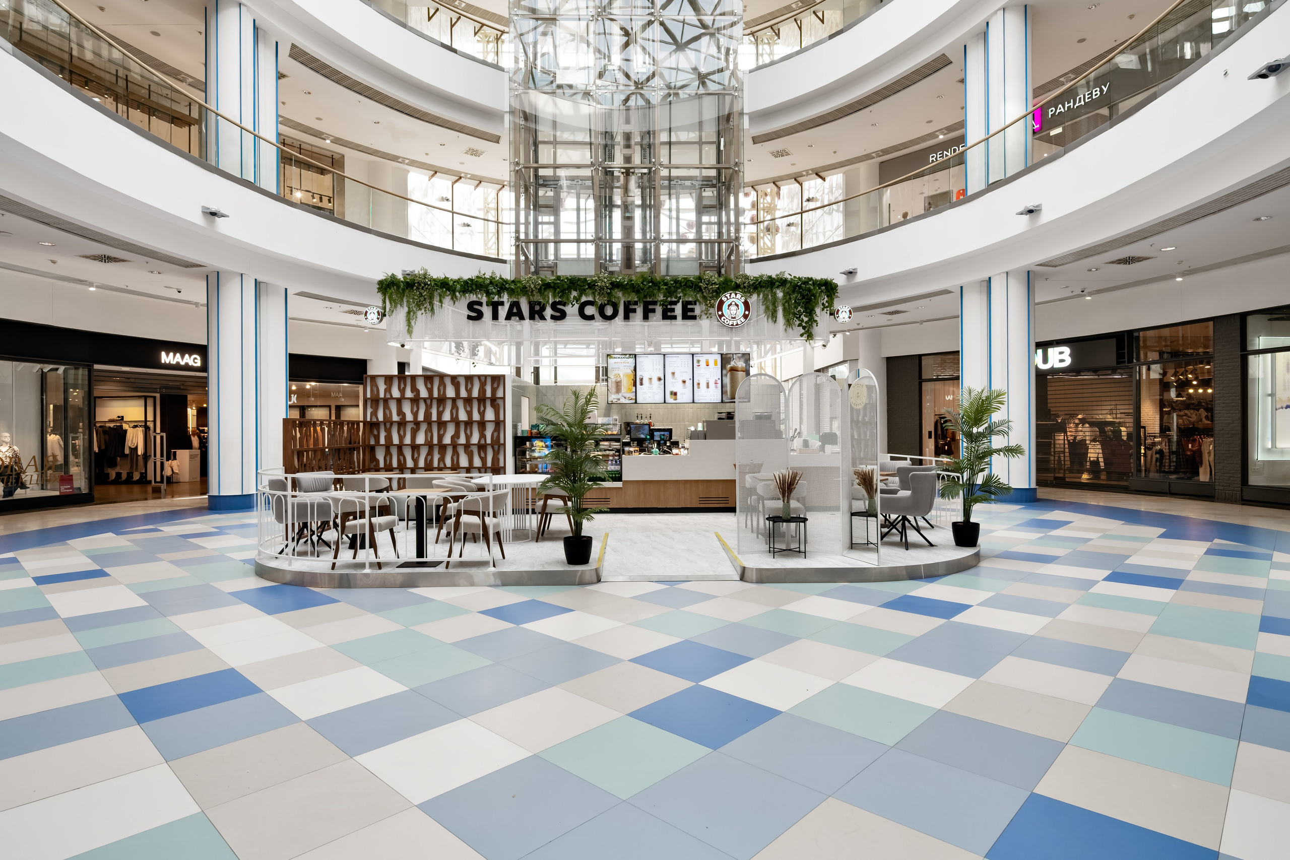 Stars Coffee. Интерьерный фотограф в Новосибирске Дмитрий Шибаев