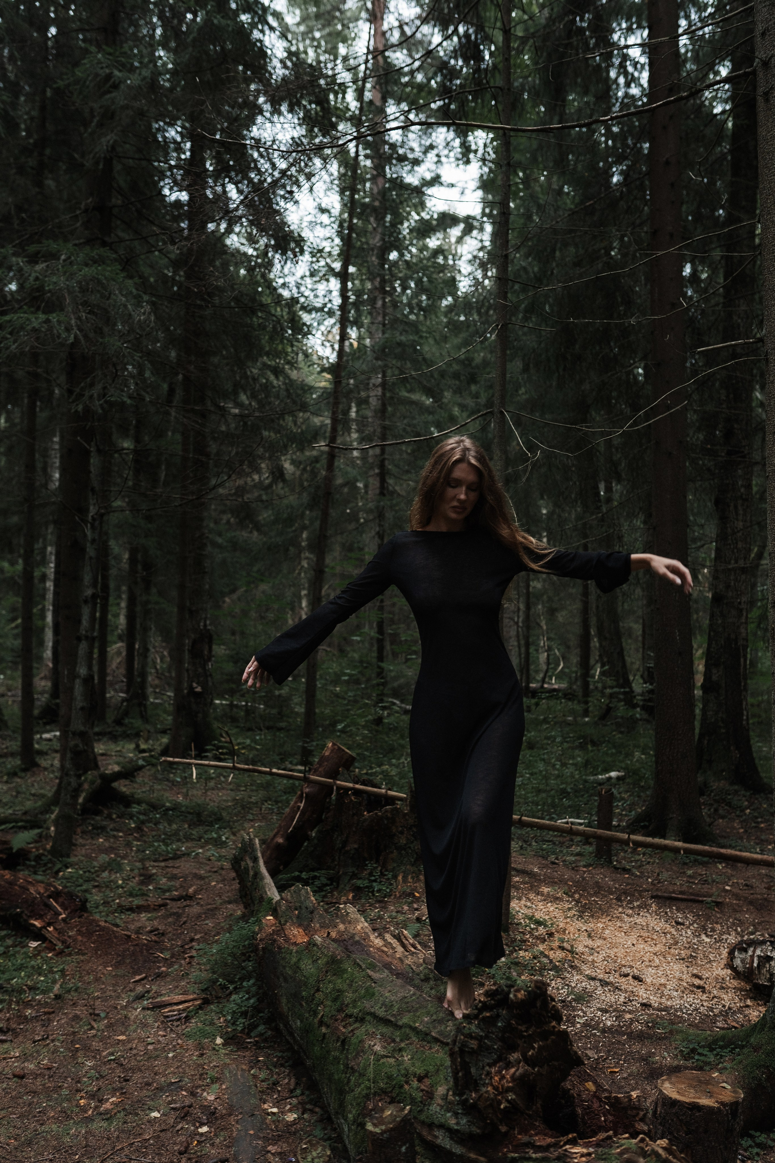 Портретная фотосессия в лесу | Фотограф СПб Дарья Мейкер. Дарья Мейкер • Фотограф в Санкт-Петербурге