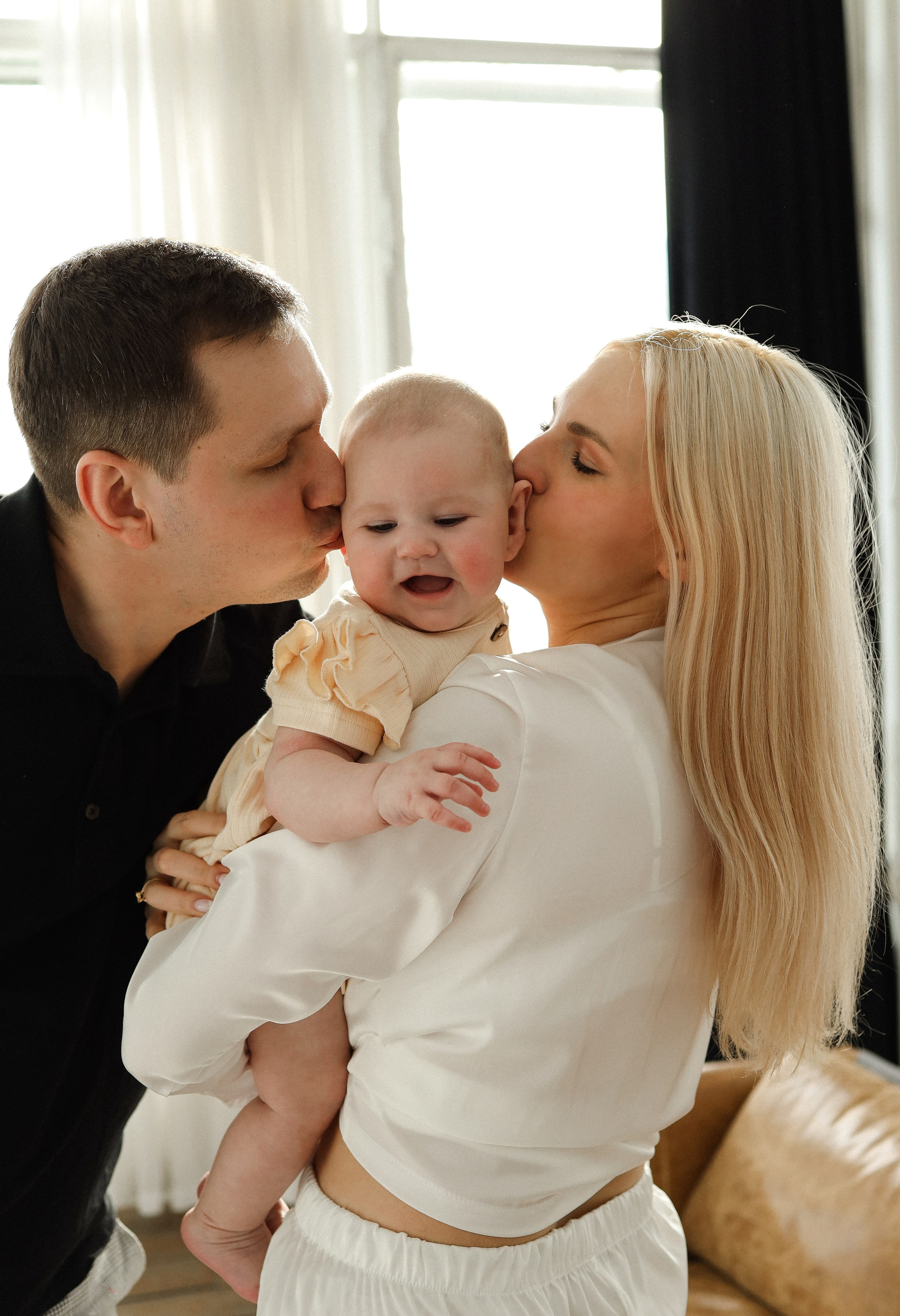 Полгодика + годик Виктории. Семейный и lovestory фотограф в Москве Светлана Коняхина