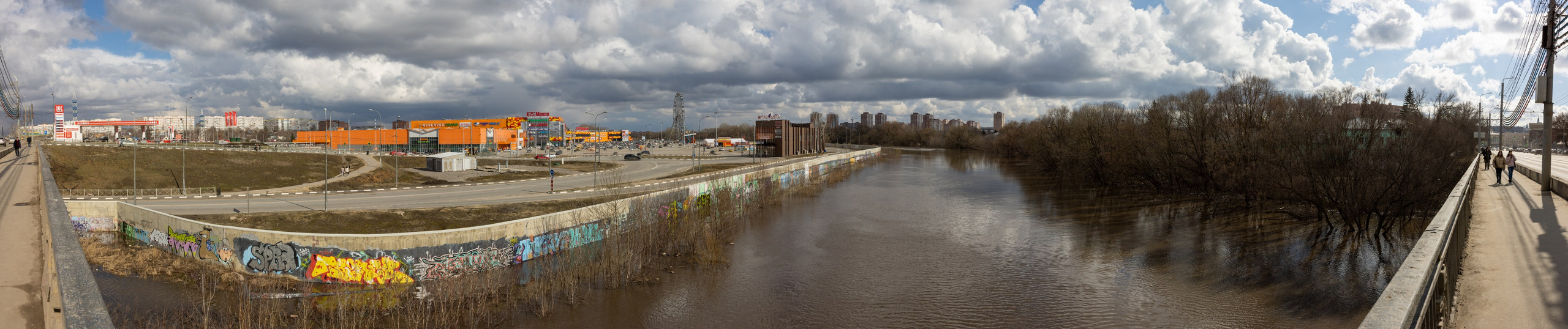 Паводок на Оке. Фотограф в Туле Крупский АнДРей. Фотостудия «КАДР71» в Туле