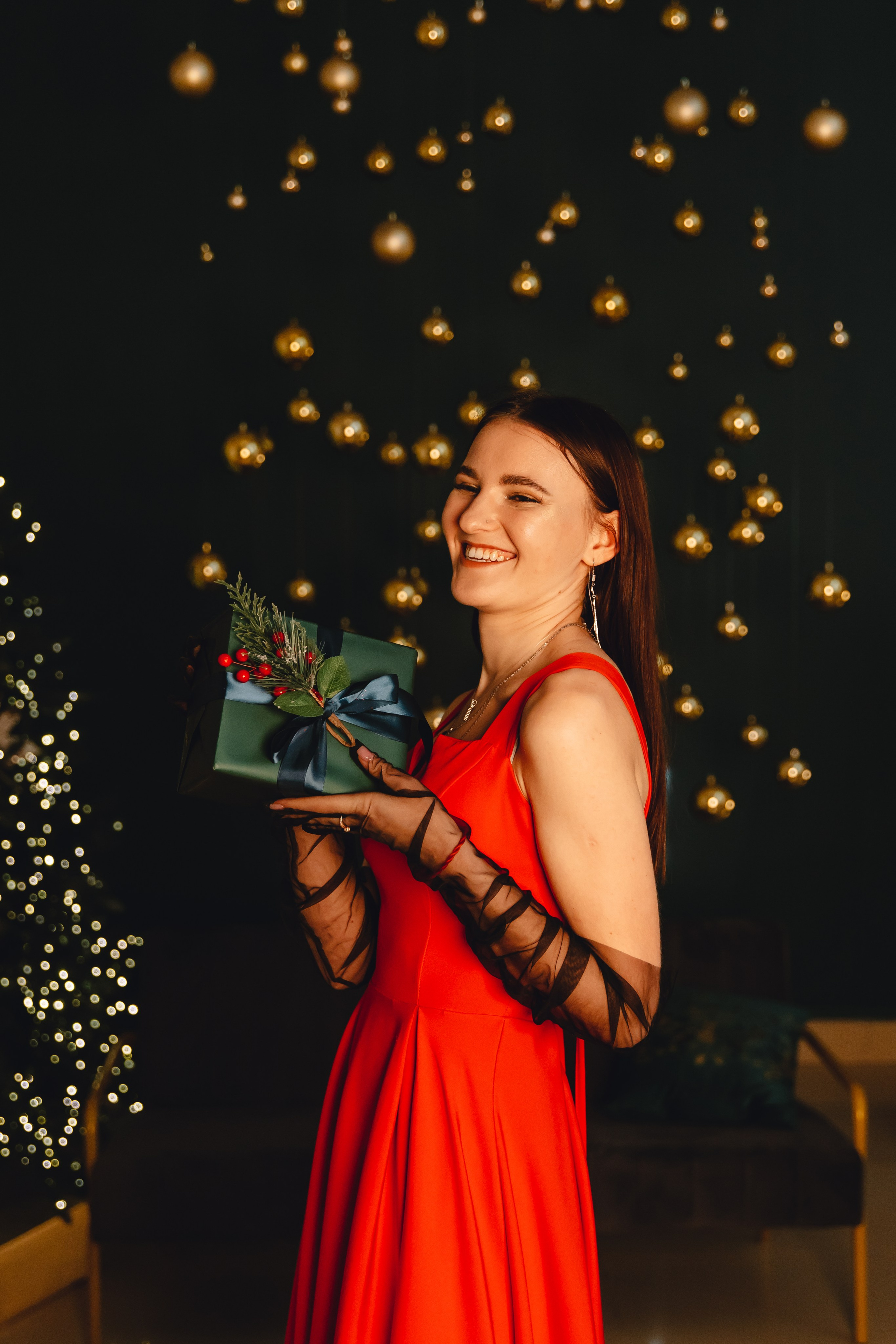 Лера. Индивидуальная новогодняя фотосессия. Фотограф во Владивостоке. Юрганова Анна