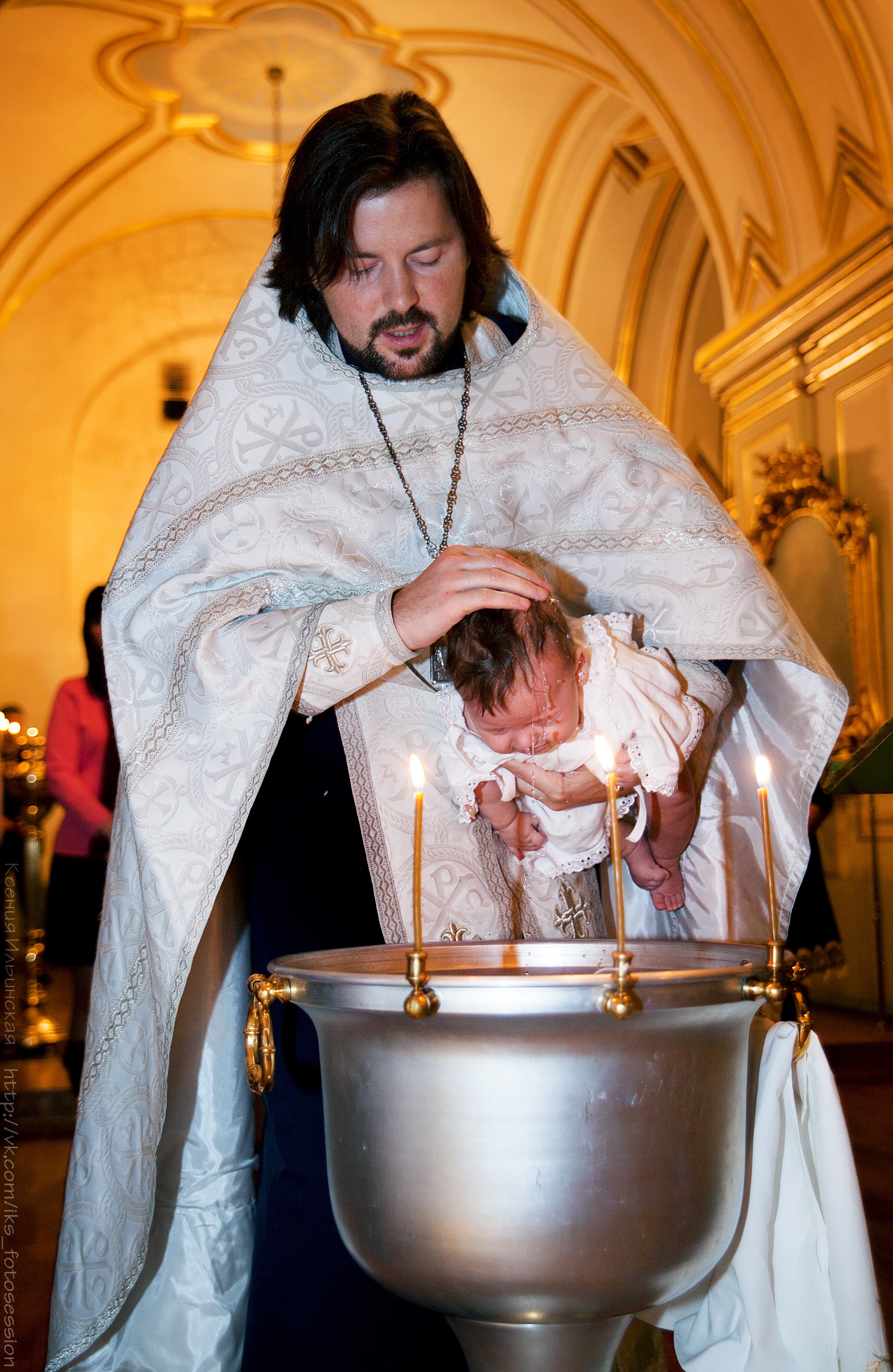 Крещение — фотосессия крестин в Санкт-Петербурге. Фотограф из Санкт-Петербурга Ильинская Ксения