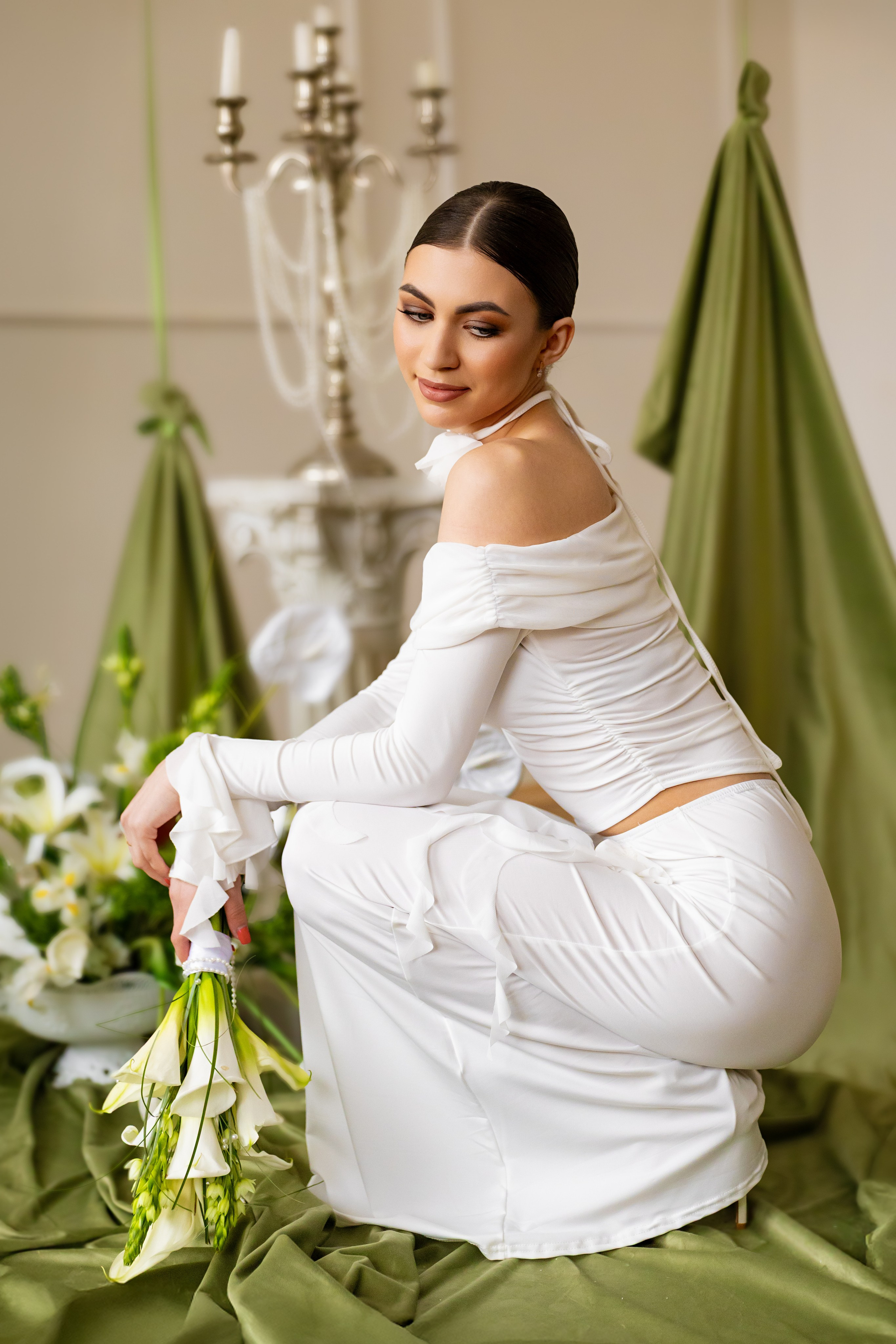 Валерия в студии «VENERA». Фотограф Белгород