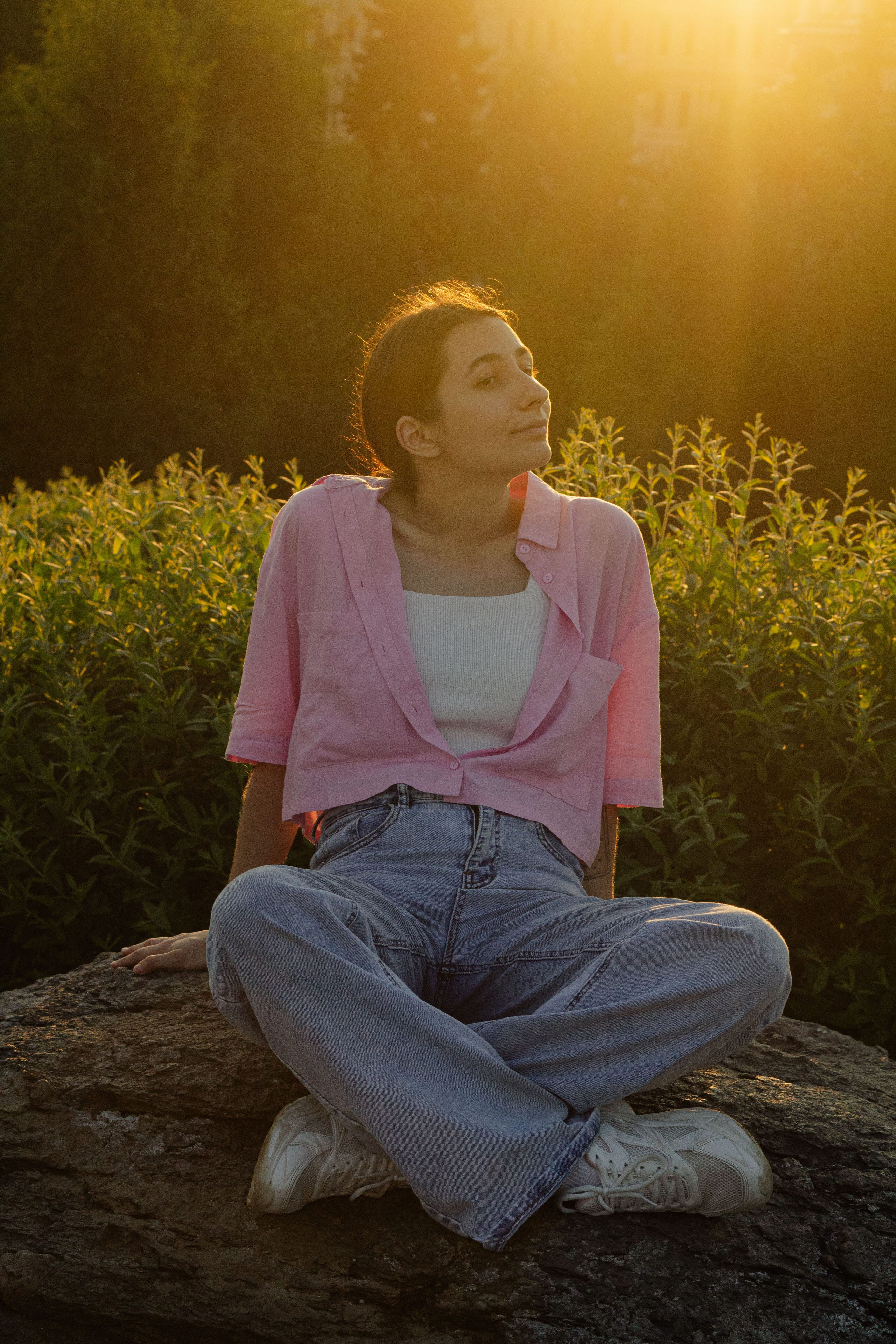 Тень на закате. Фотограф Москва, портрет, стрит, репортаж. Художественная фотосессия