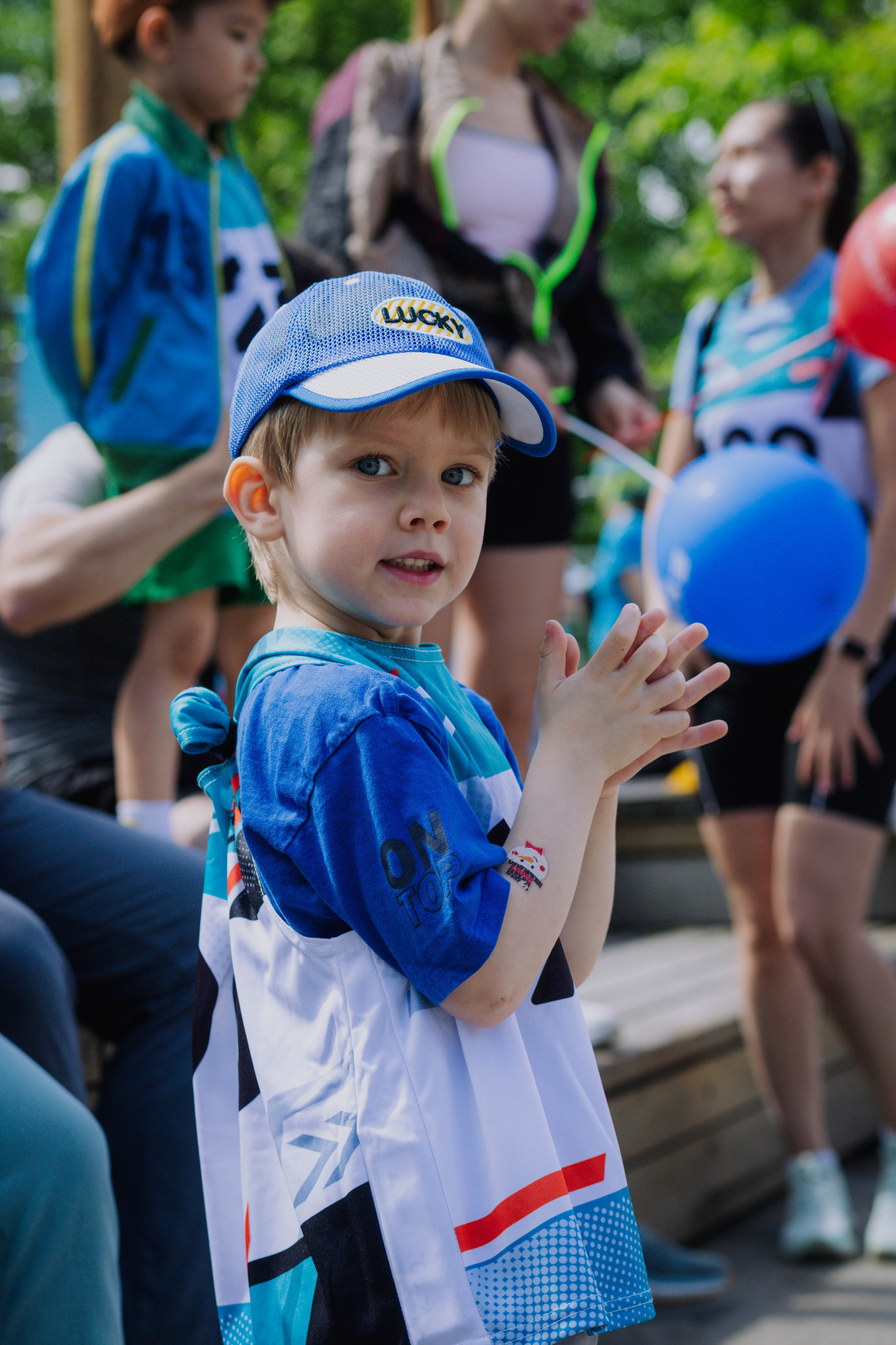 Семейный забег парк Яуза. Александра Мельниченко/ Бегающий фотограф