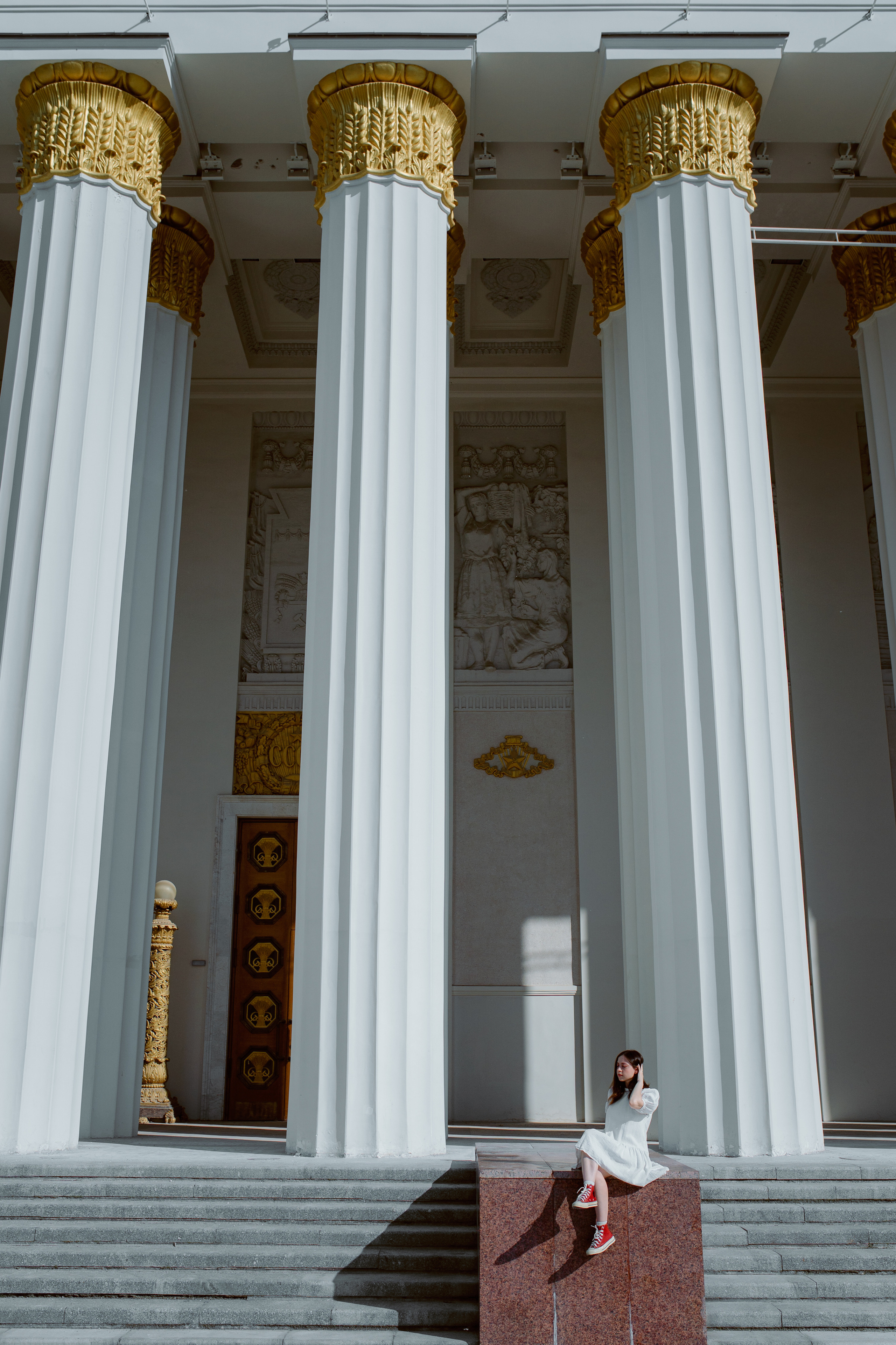 Городские зарисовки рядом с ВДНХ. Мск. Свадебный фотограф Константинова Елена