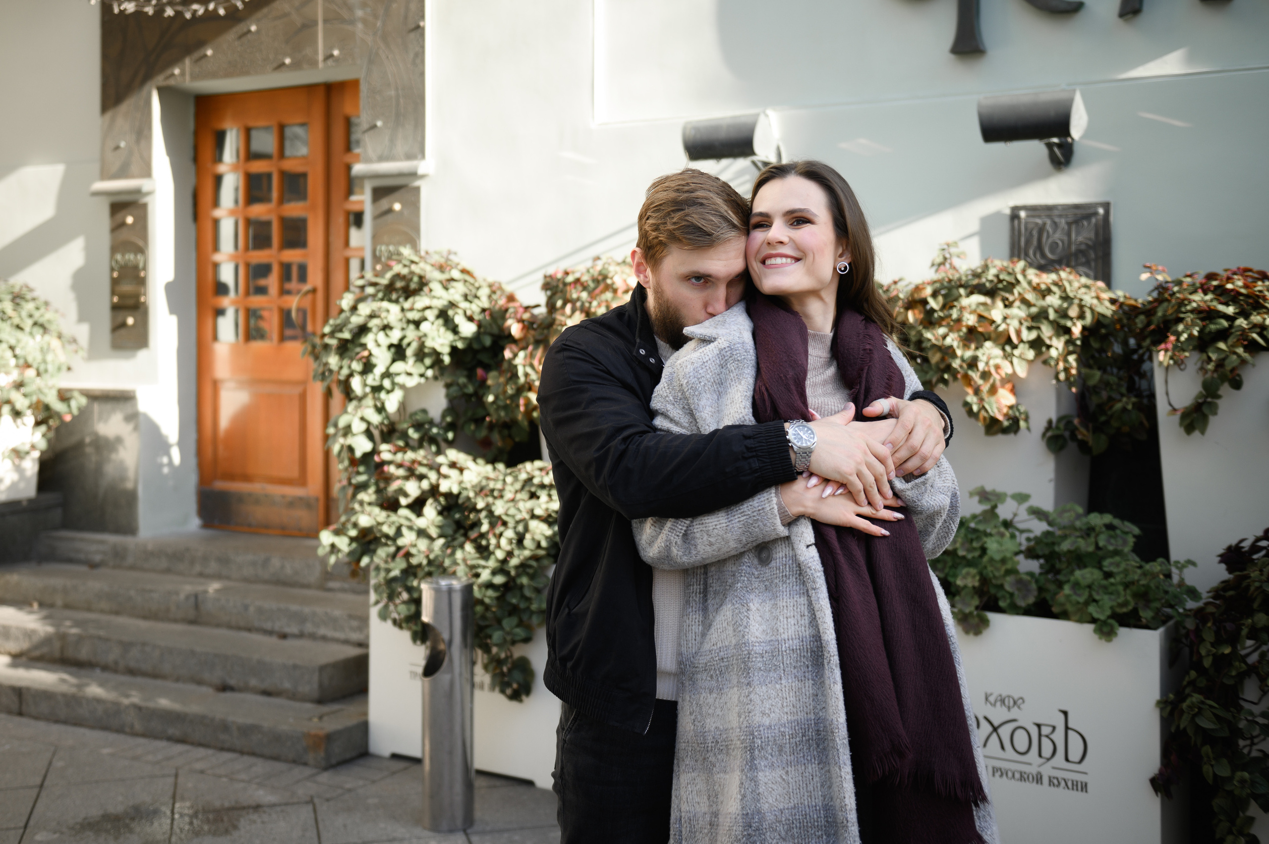 Фотосессия в центре Москвы. Свадебный фотограф Константинова Елена