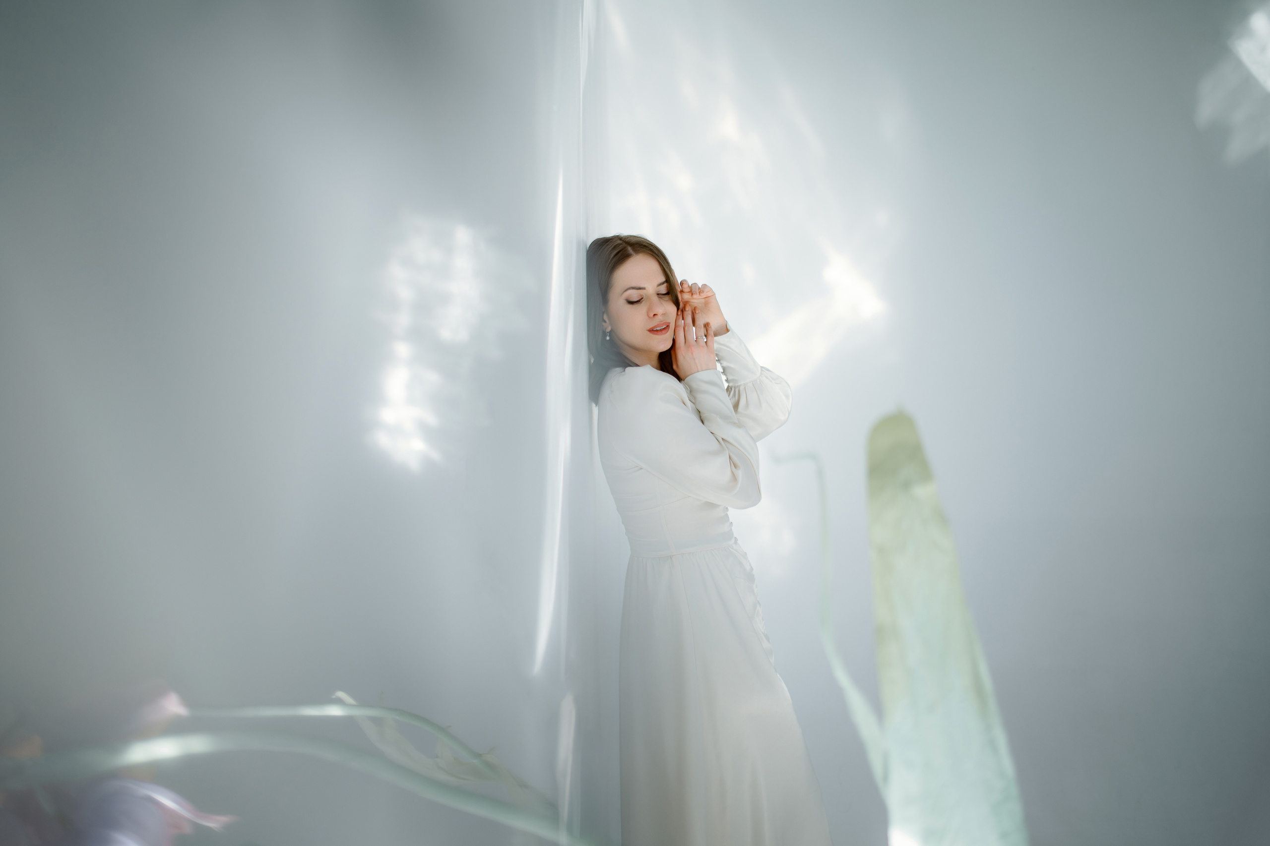 Гармония и красота: женственная фотосессия в светлых тонах. Свадебный фотограф Константинова Елена