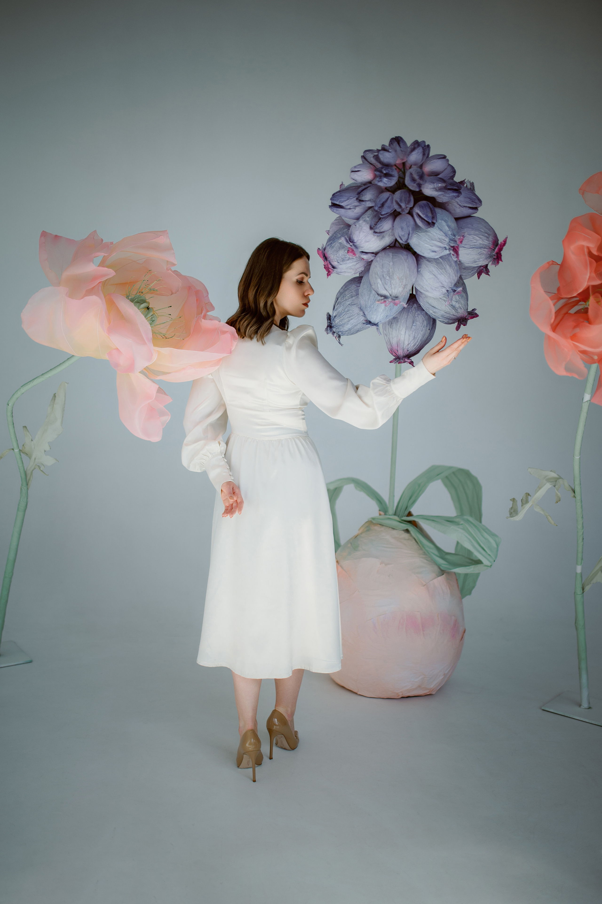 Гармония и красота: женственная фотосессия в светлых тонах. Свадебный фотограф Константинова Елена